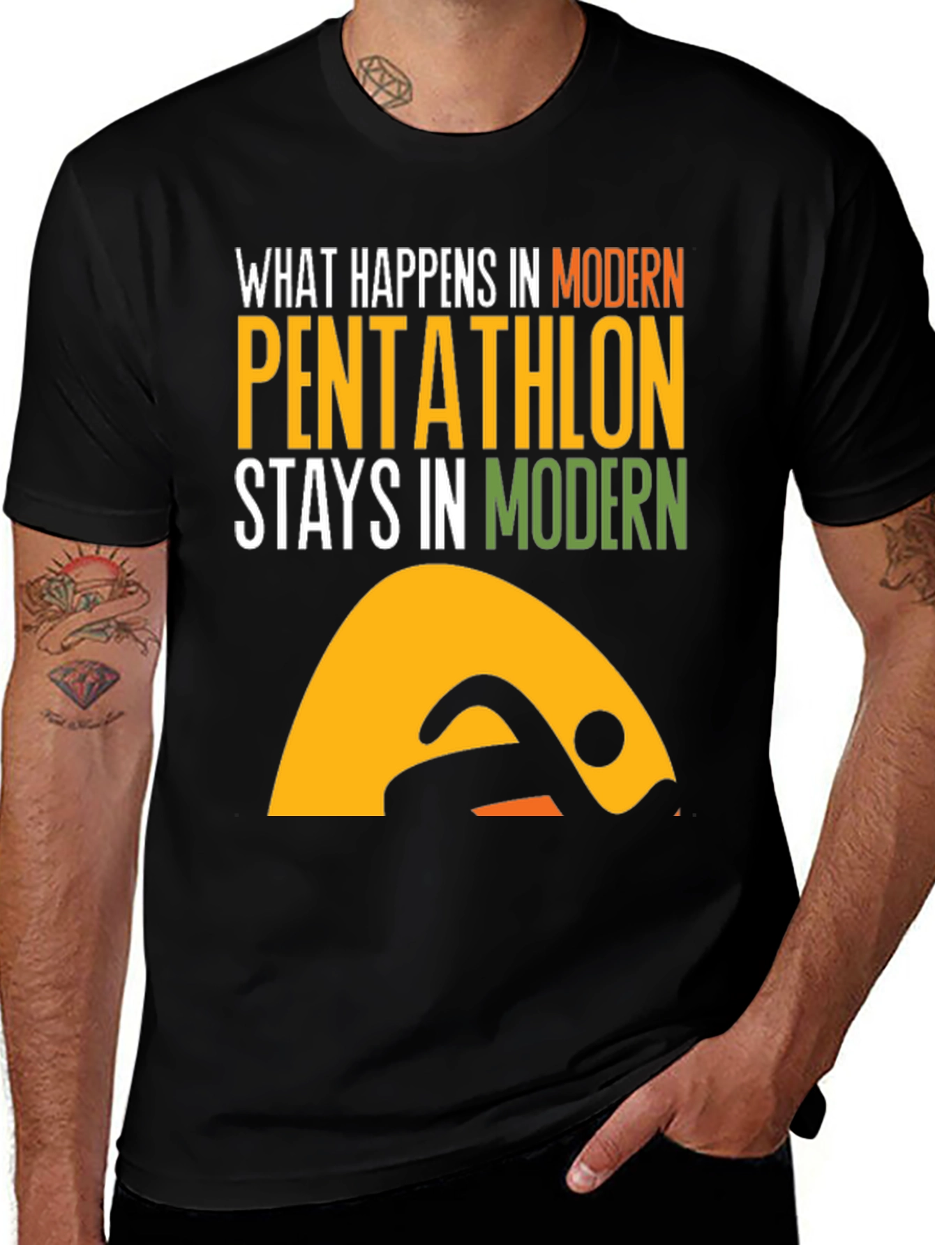 Variant 5 of Modern Pentathlon T-Shirt