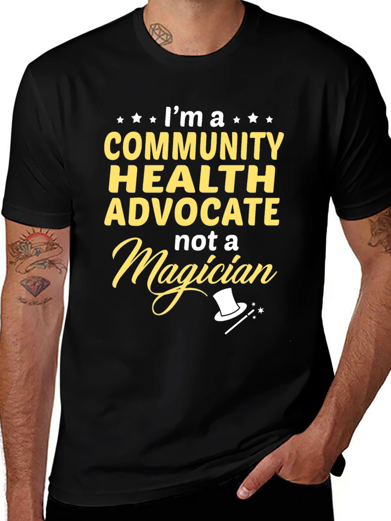 Variant 8 of Community Health Advocate Graphic T-Shirt