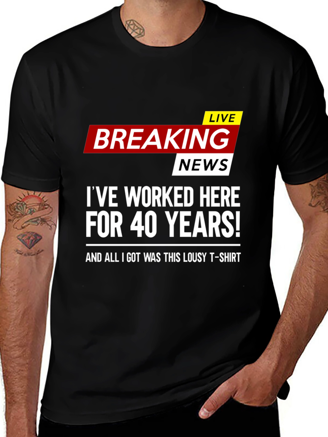 Variant 15 of Funny 40 Years Work Anniversary T-Shirt