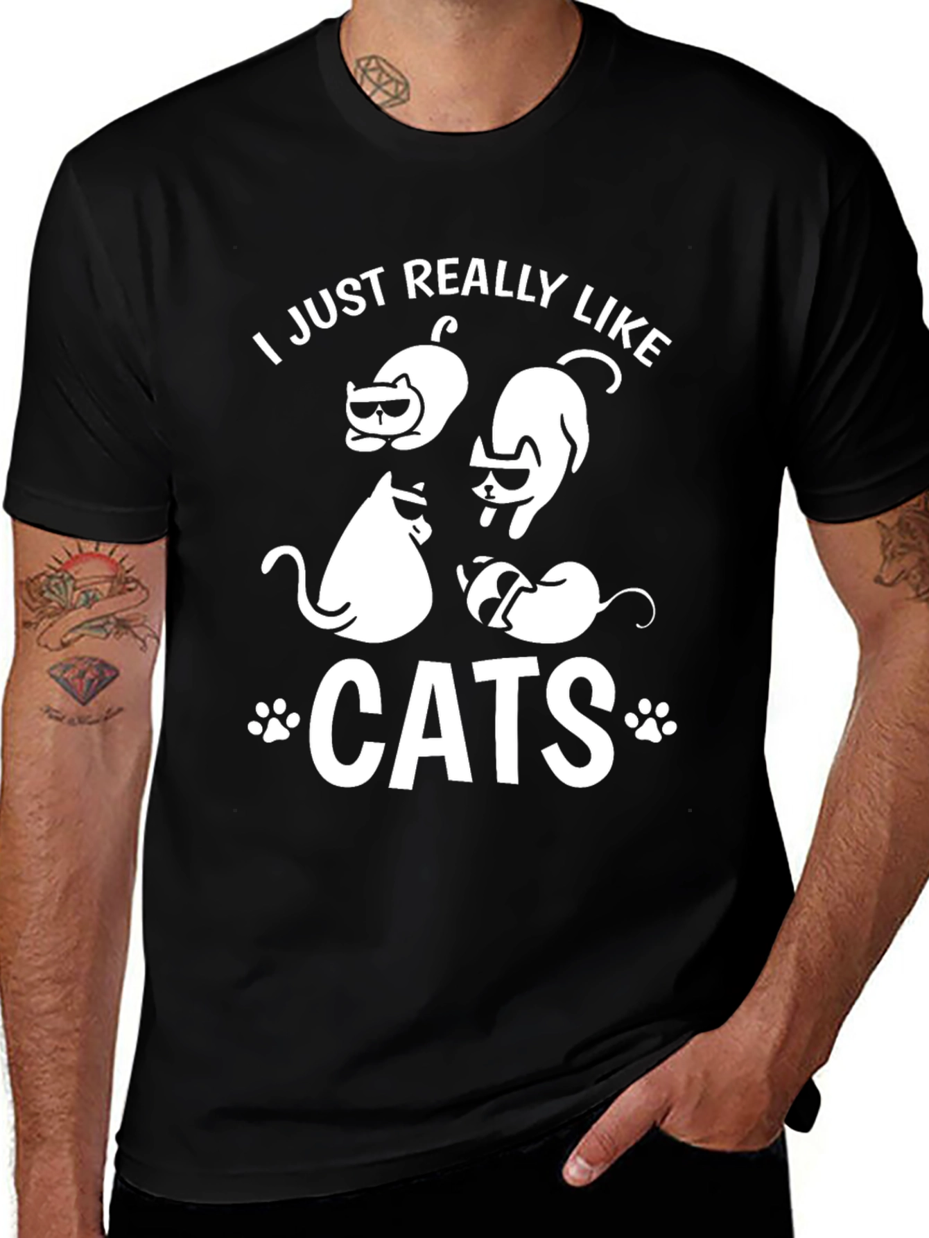 Variant 15 of I Just Really Like Cats T-Shirt