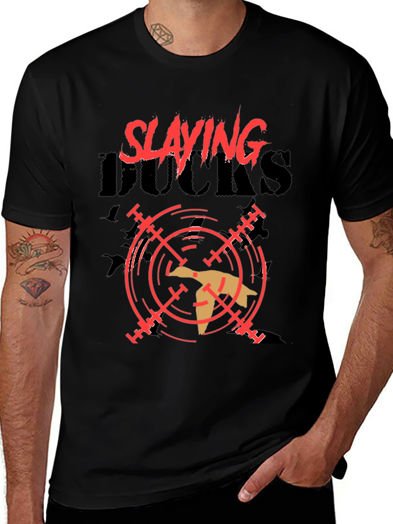 Variant 25 of Slaying Ducks T-Shirt - Hunting Season Apparel