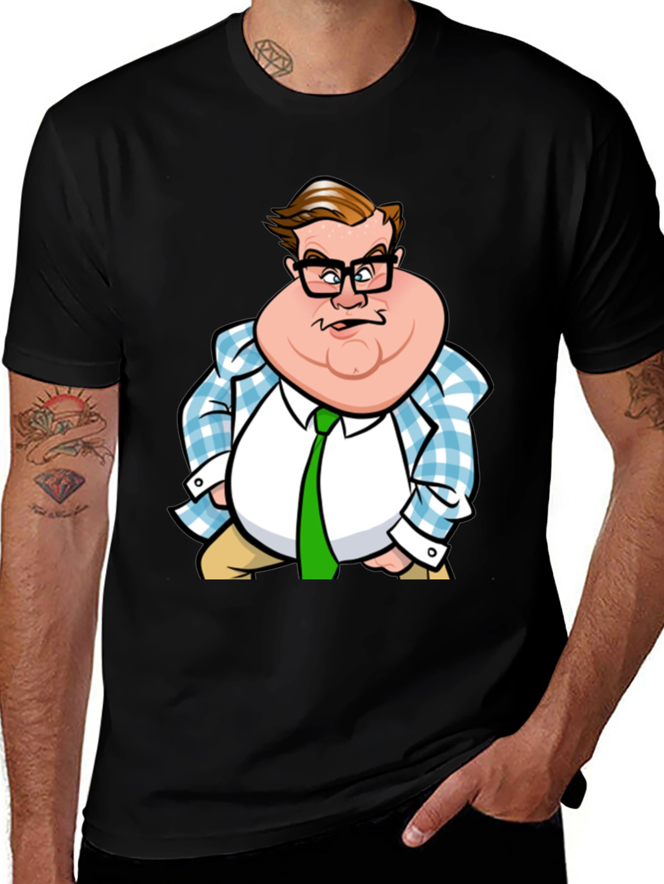 Variant 25 of Cartoon Character T-Shirt
