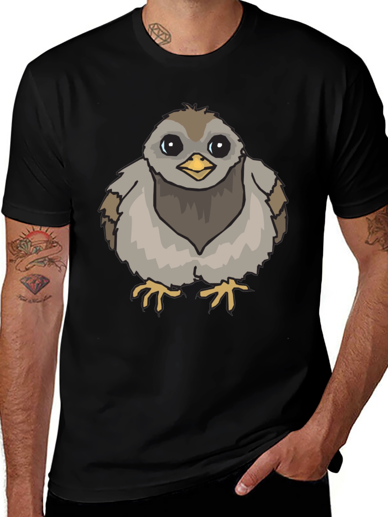 Variant 8 of Cute Chick Graphic Tee - Soft Cotton T-Shirt