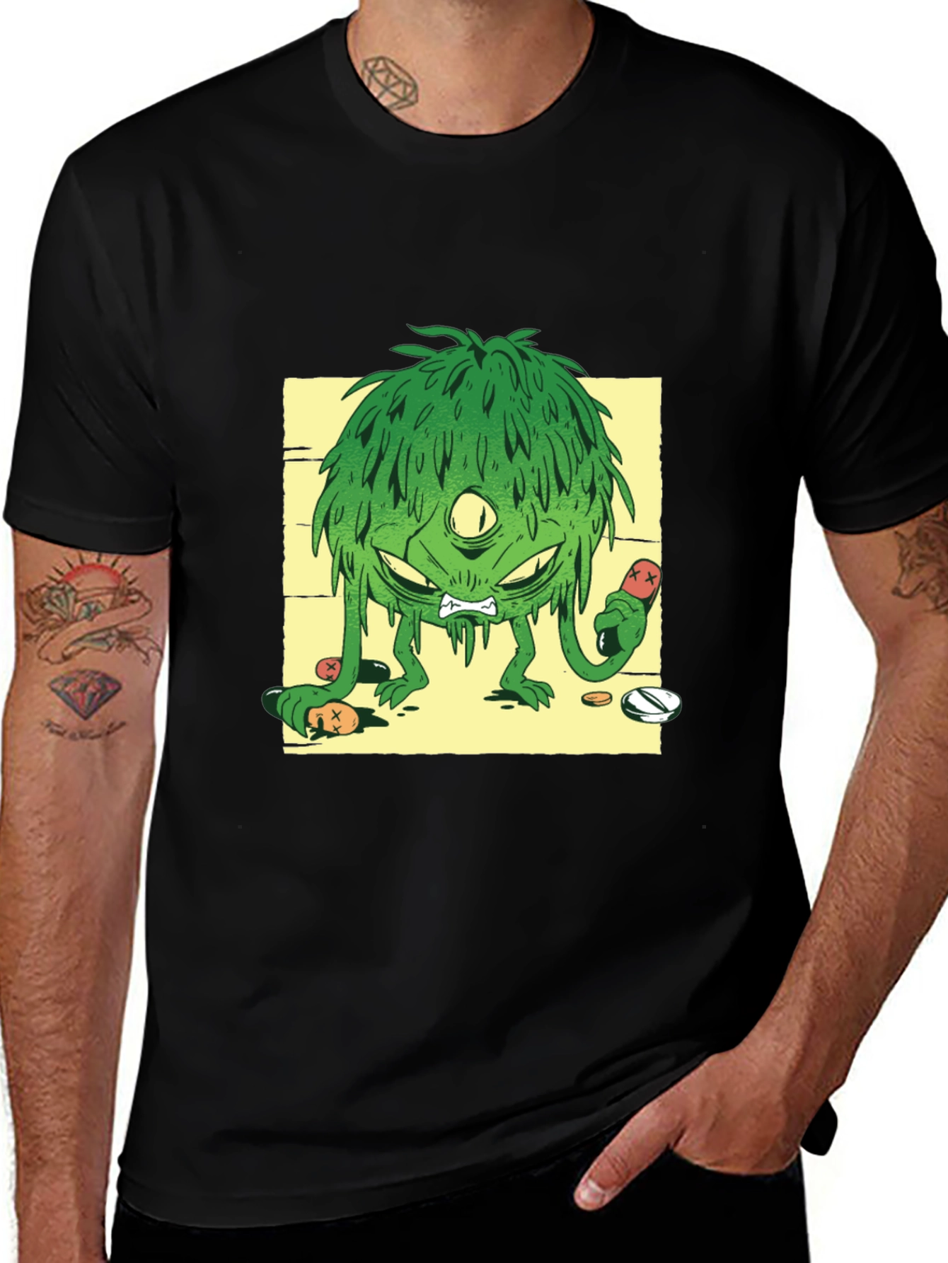 Variant 16 of One-Eyed Monster Graphic T-Shirt