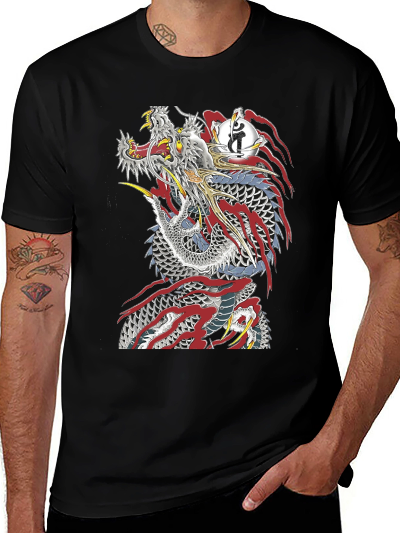 Variant 29 of Dragon T-Shirt - Unique Graphic Tee