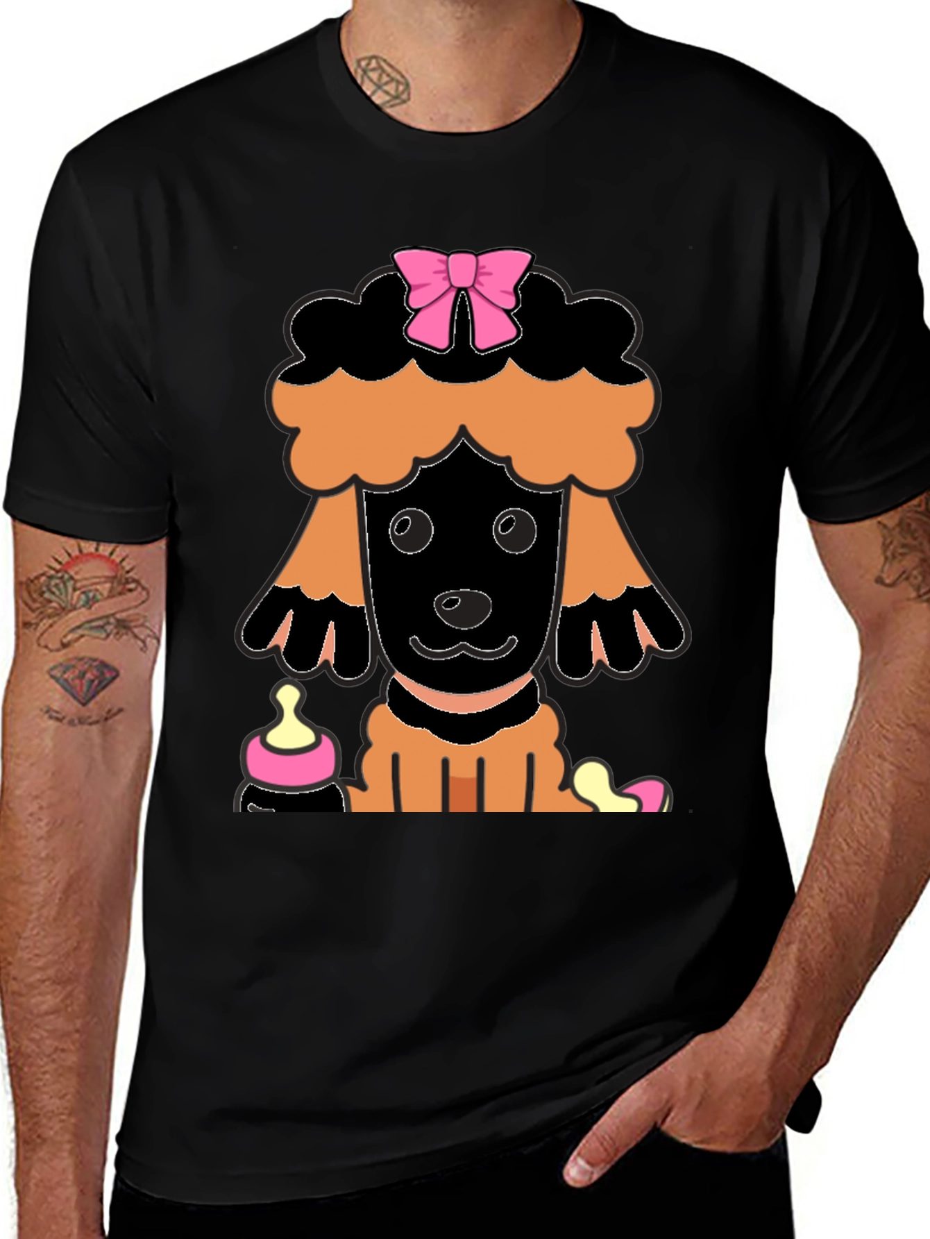Variant 3 of Poodle Baby T-Shirt - Unique Design