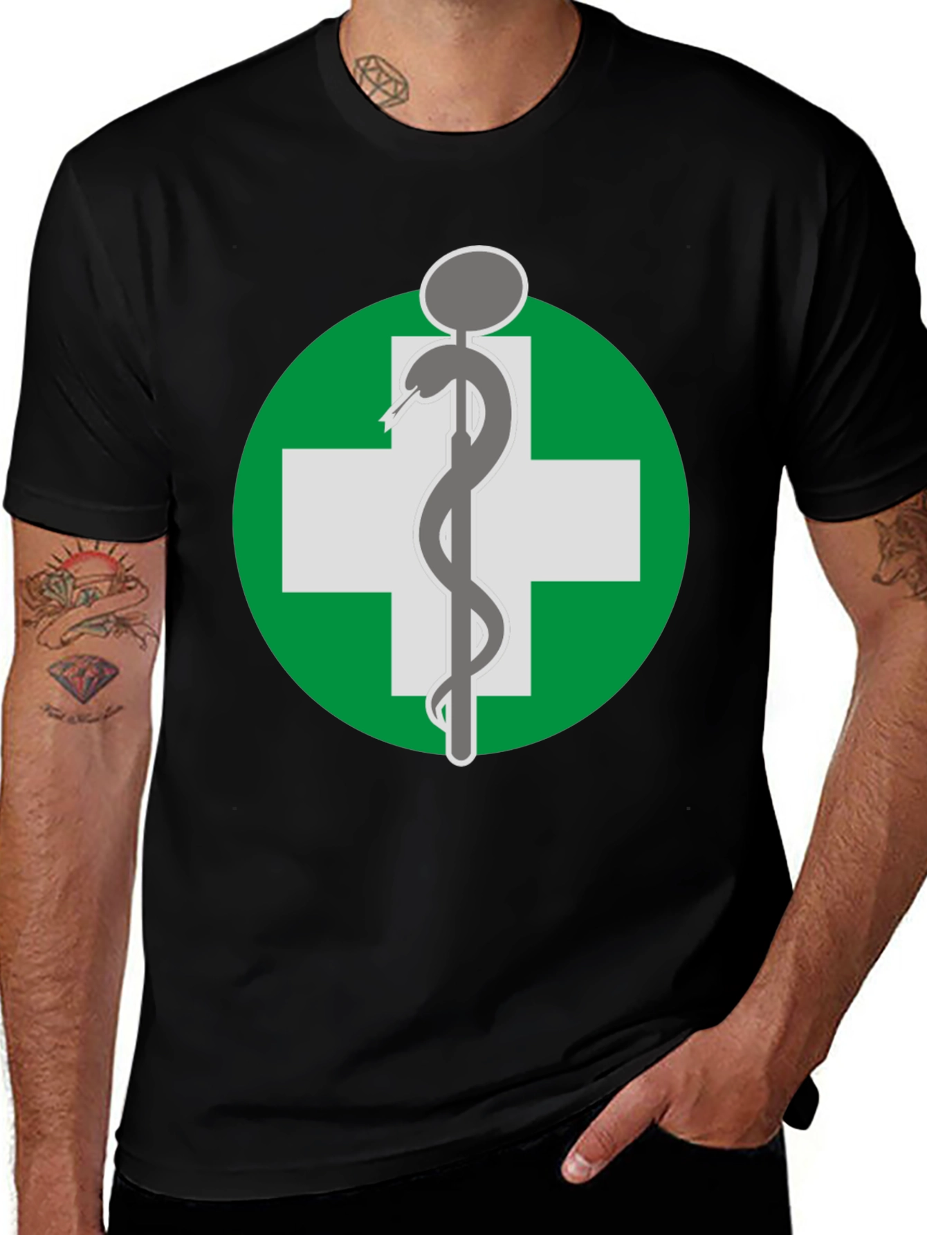 Variant 28 of Medical Symbol Graphic T-Shirt