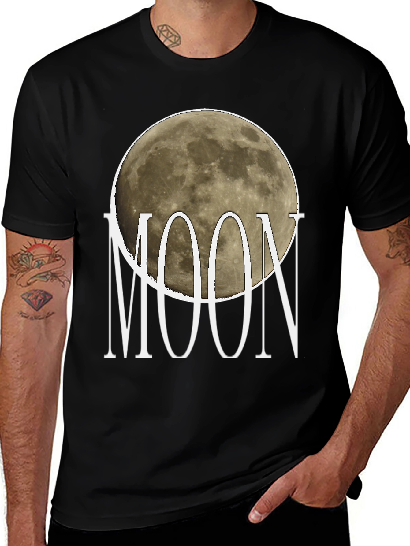Variant 28 of Moon Graphic T-Shirt