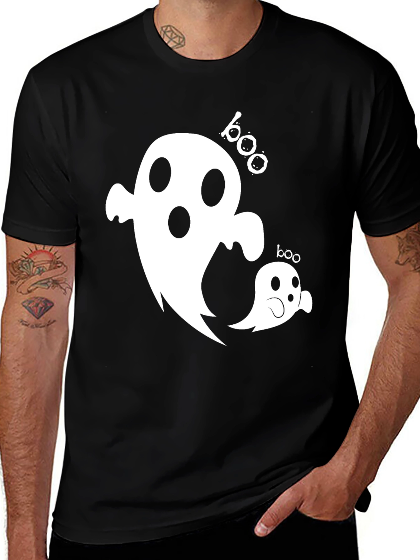 Variant 20 of Halloween Ghost Boo T-Shirt