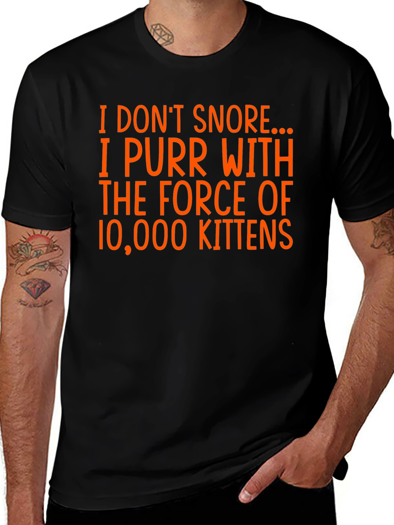 Variant 18 of Humorous 'I Purr' Graphic Tee - Cat Lover T-Shirt