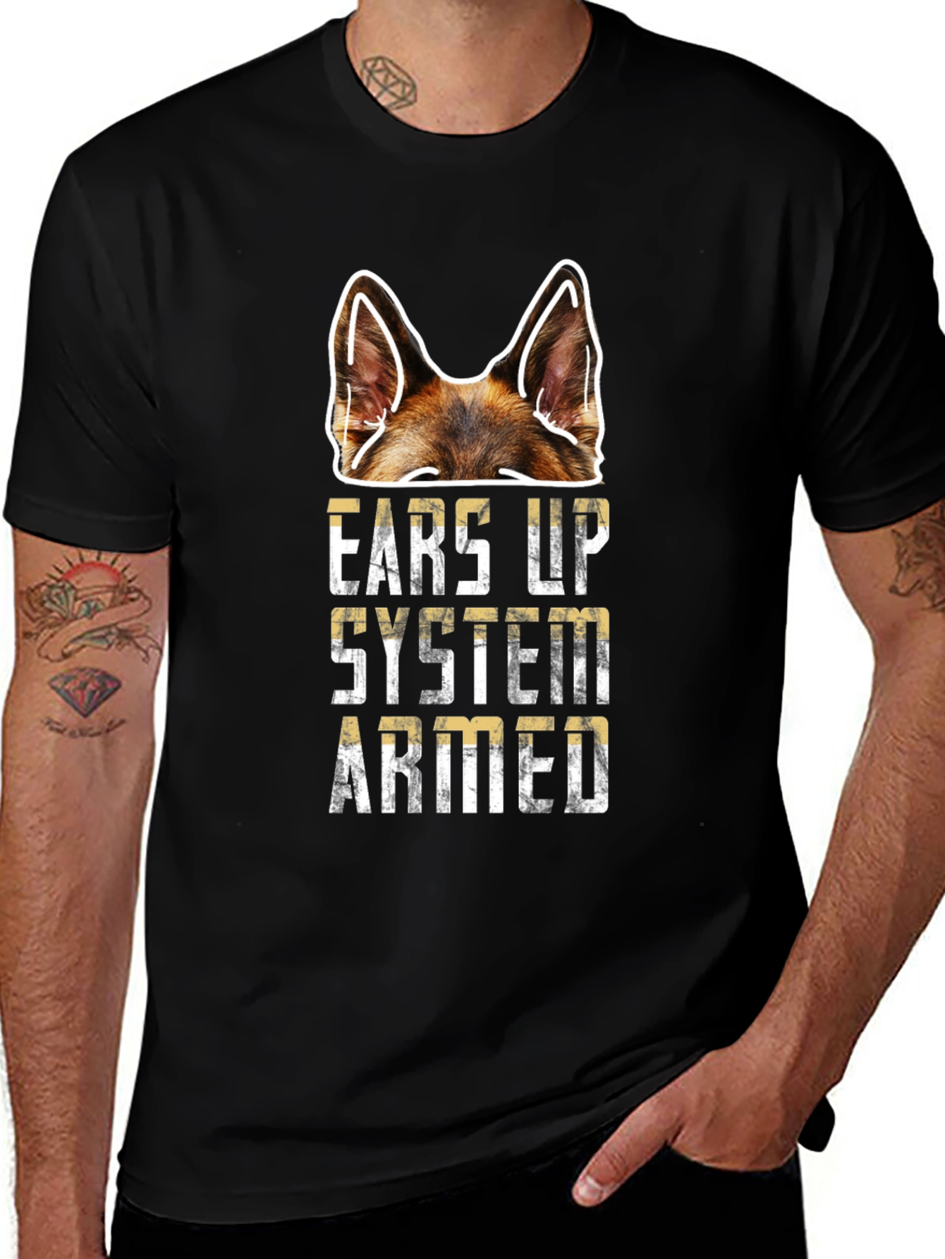 Variant 27 of Ears Up System Armed Tee