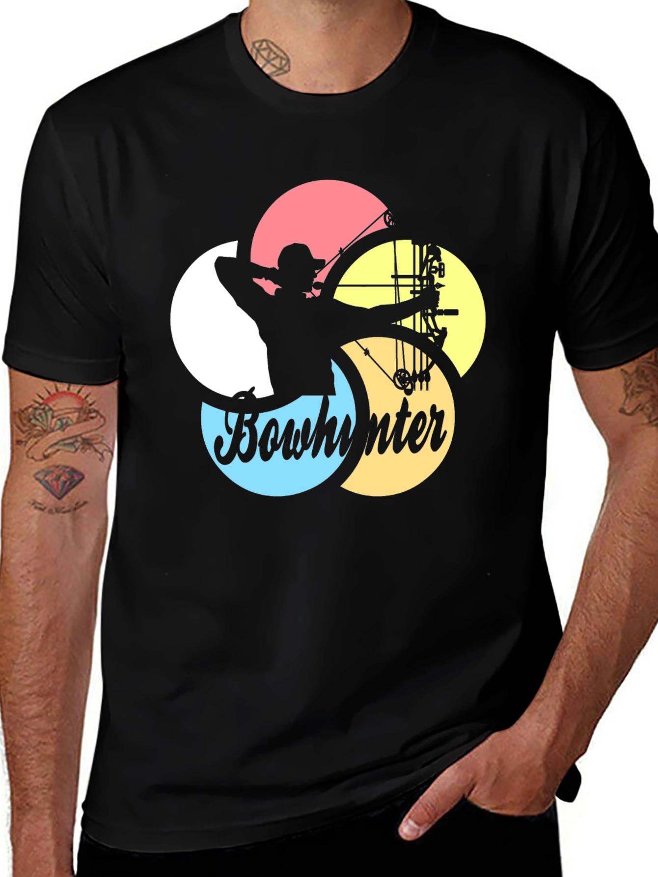 Variant 2 of Bowhunter Graphic Tee - Archery T-Shirt