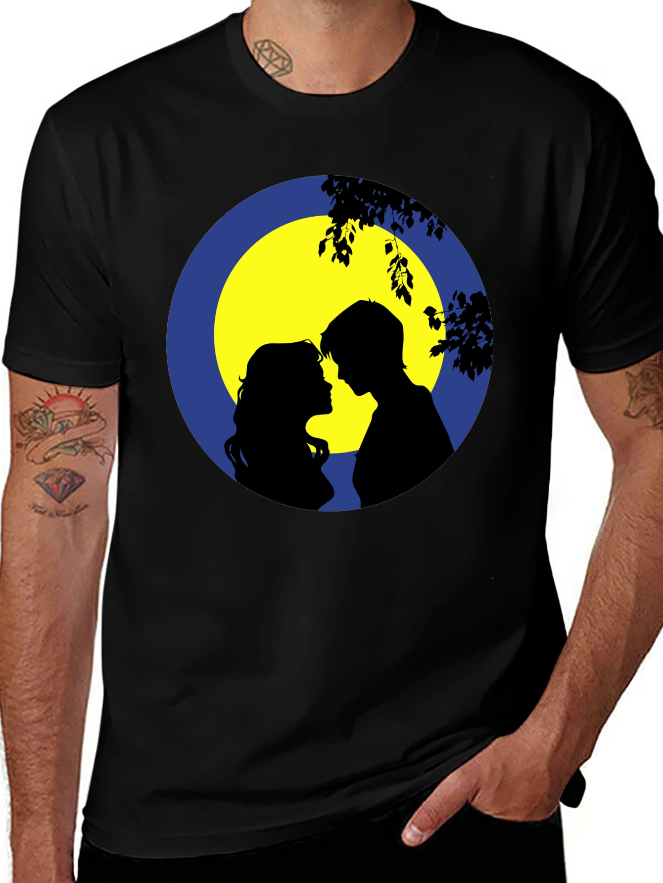 Variant 21 of Romantic Silhouette T-Shirt