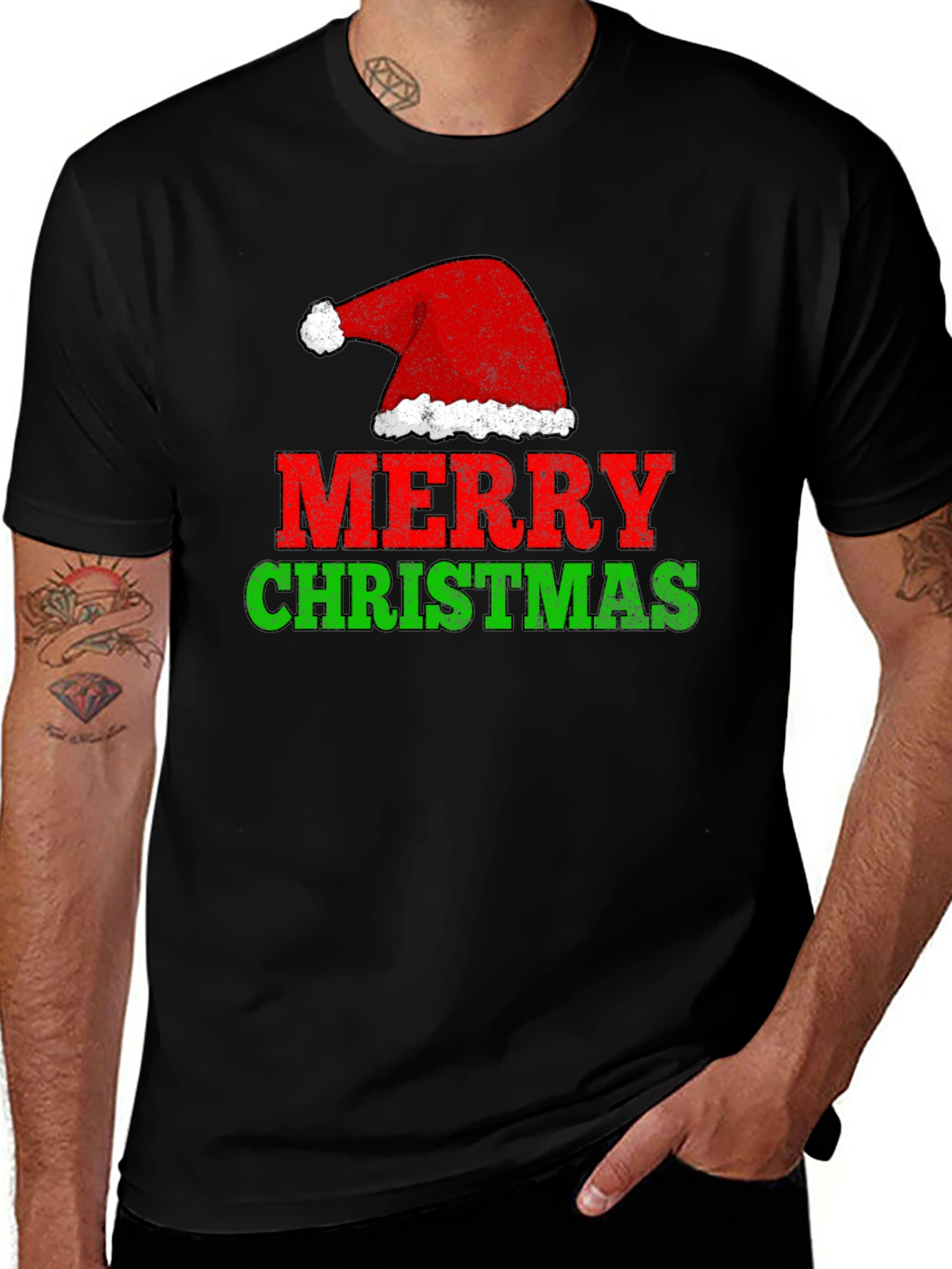 Variant 25 of Merry Christmas Graphic Tee - Holiday Cheer
