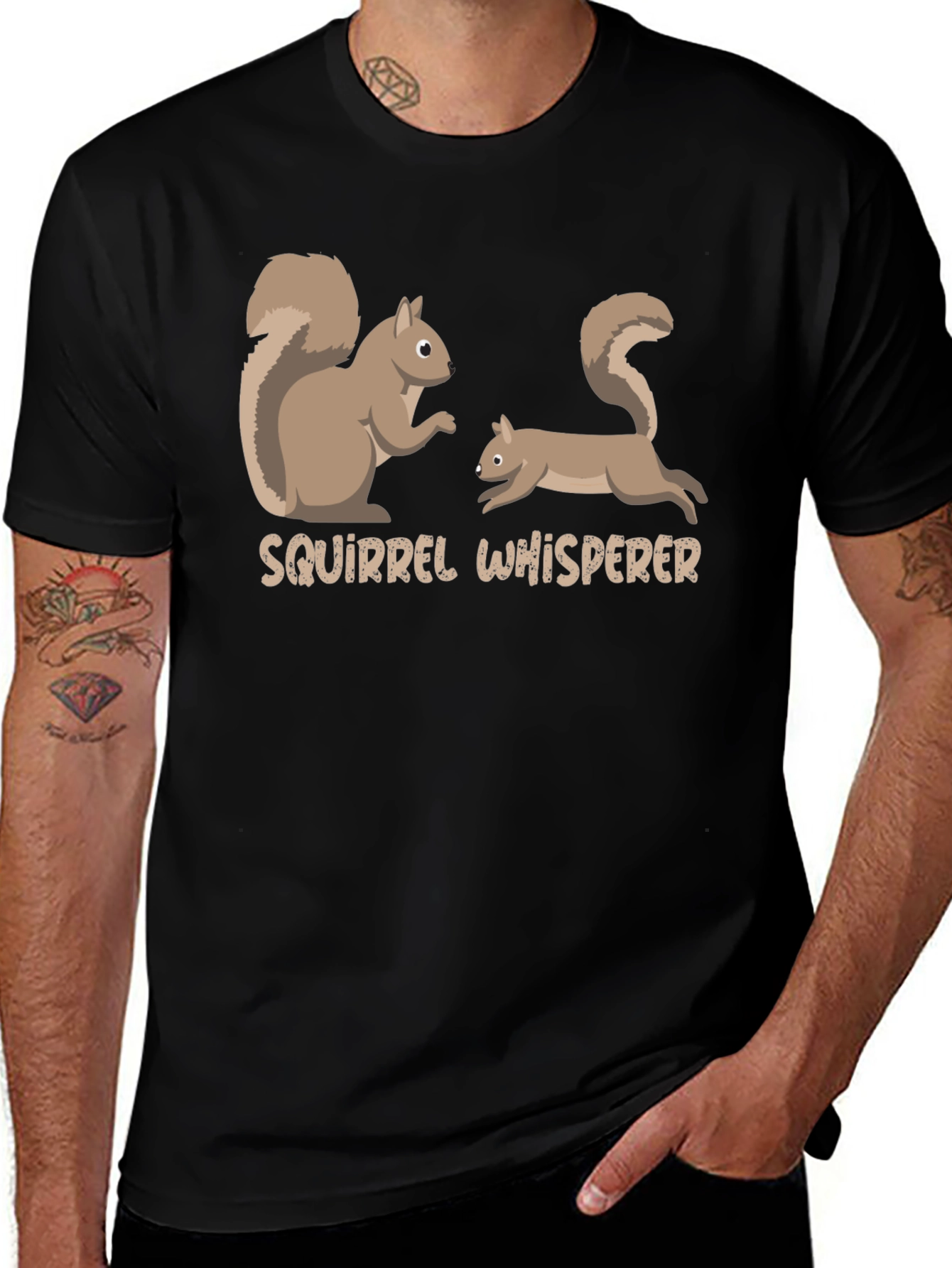 Squirrel Whisperer Graphic T-Shirt