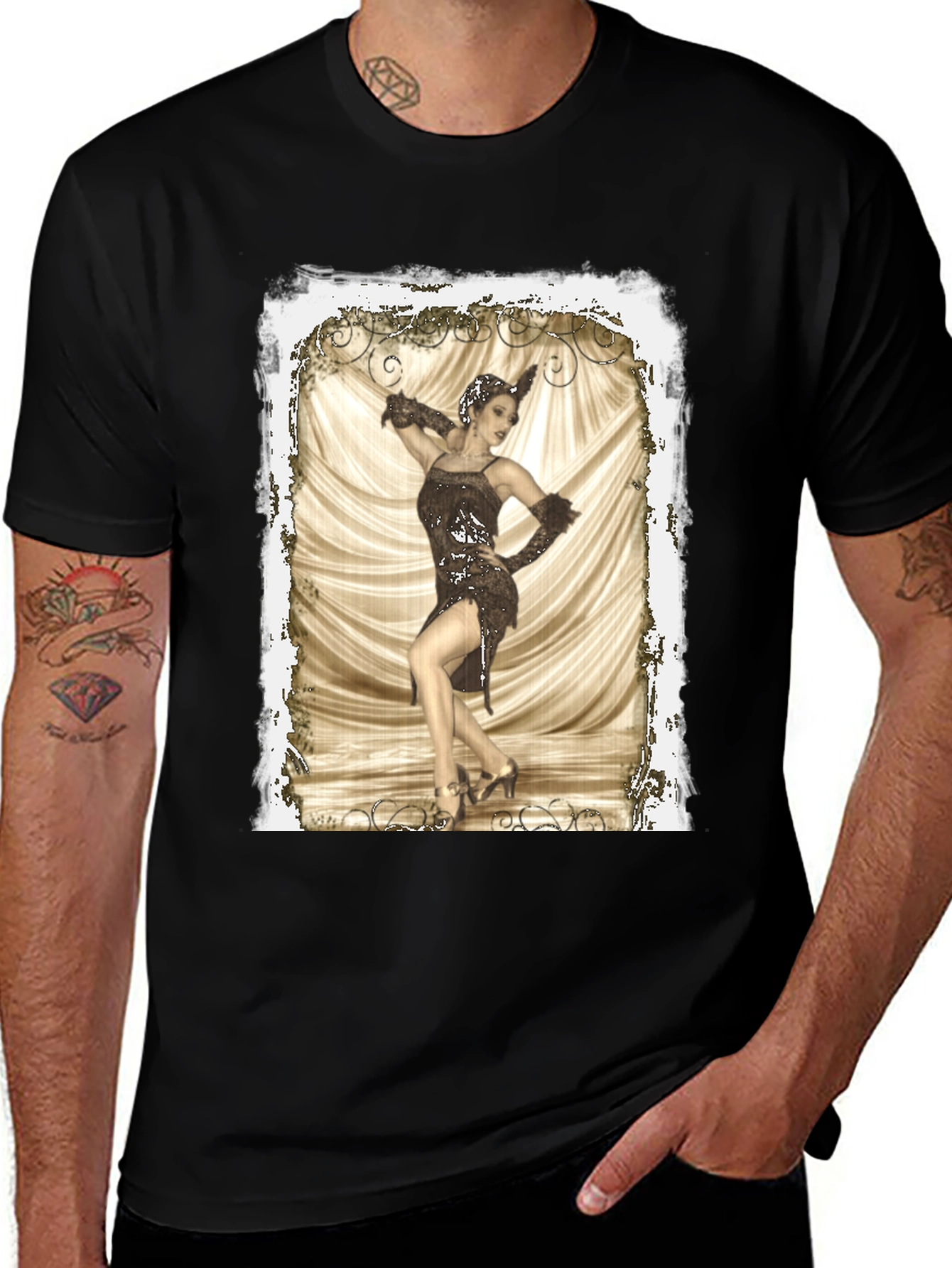 Variant 26 of Vintage Dancer Graphic Tee