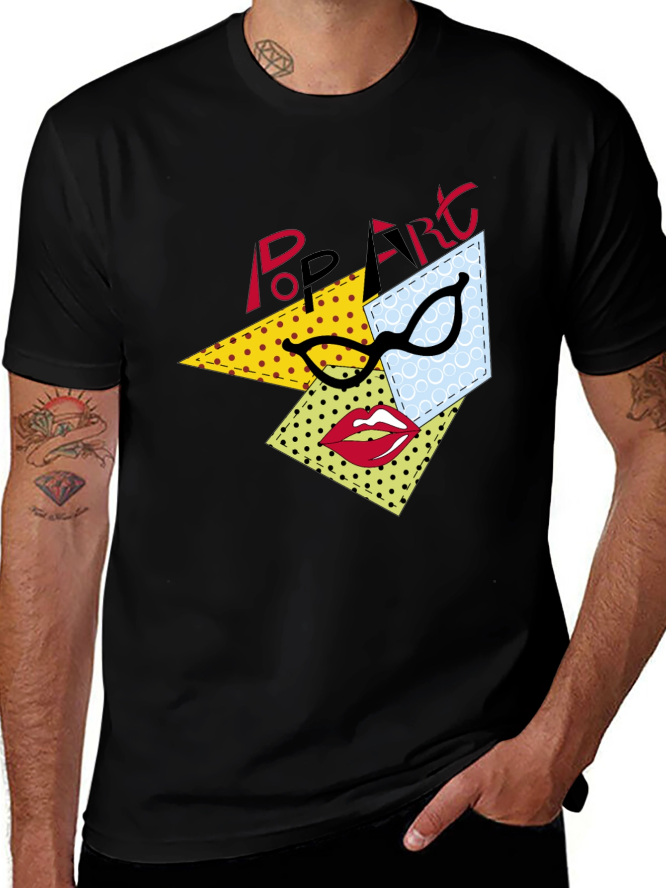 Variant 16 of Pop Art Graphic T-Shirt - Stylish Design