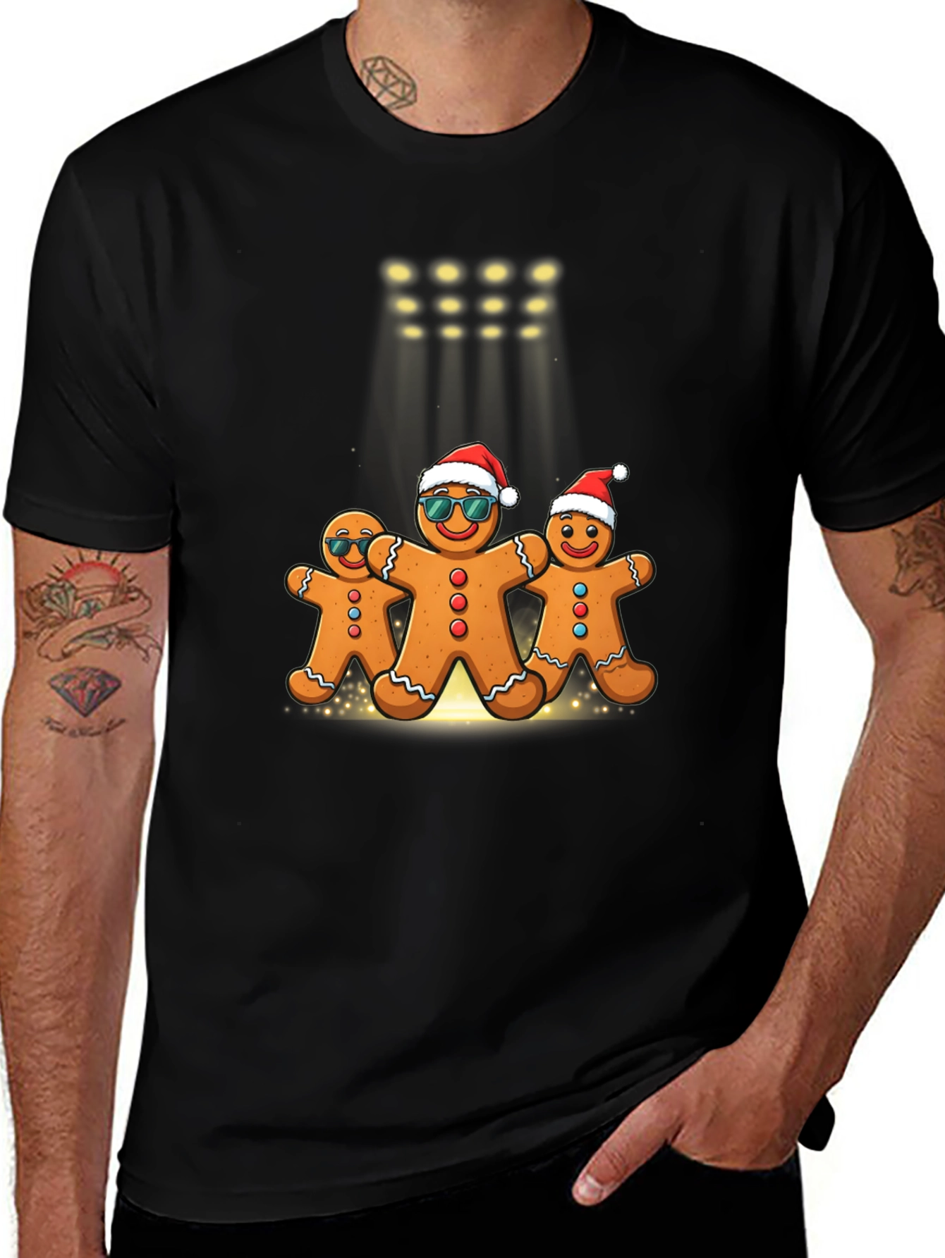 Gingerbread Man Christmas T-Shirt