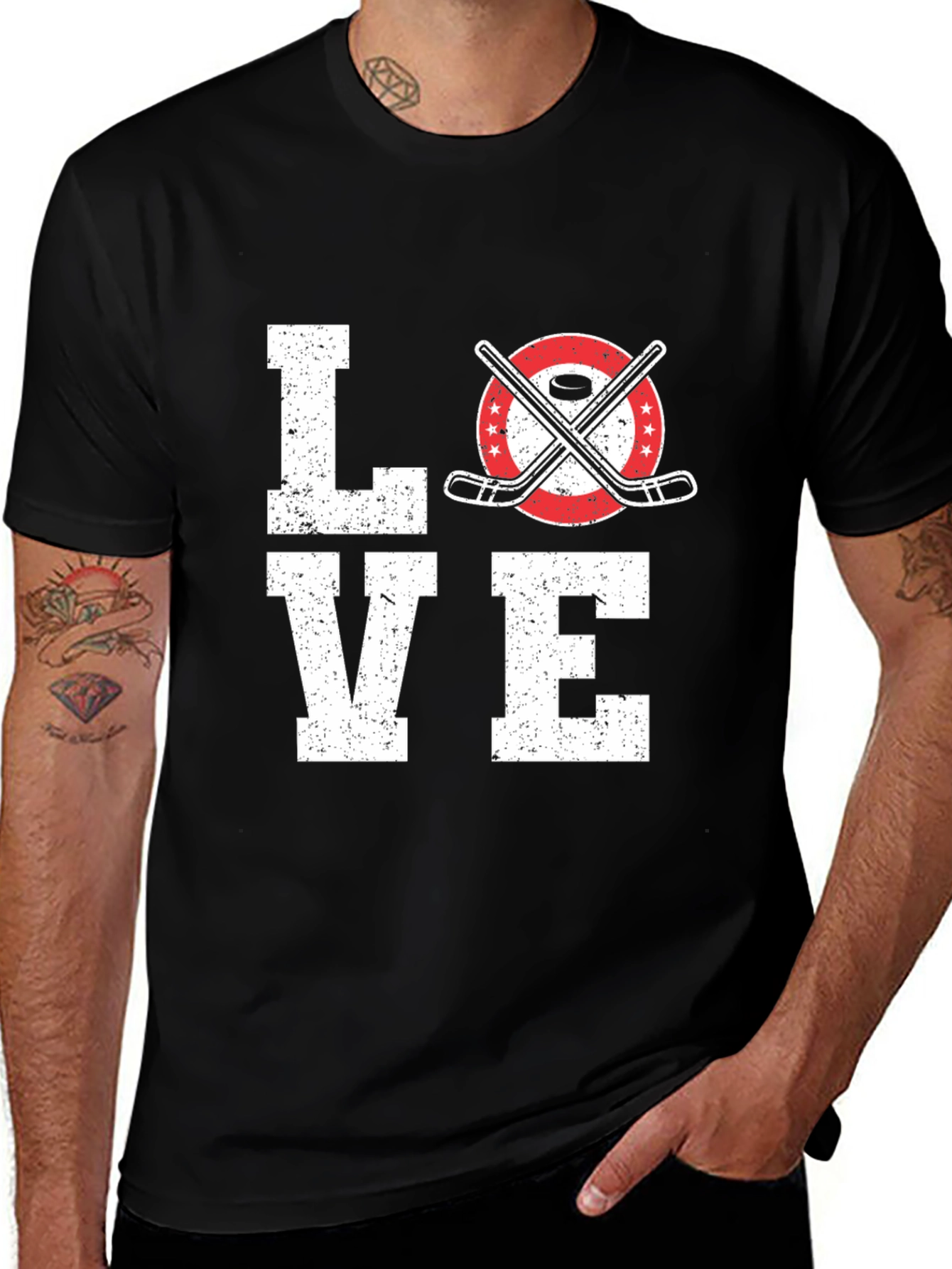 Variant 26 of Love Hockey T-Shirt