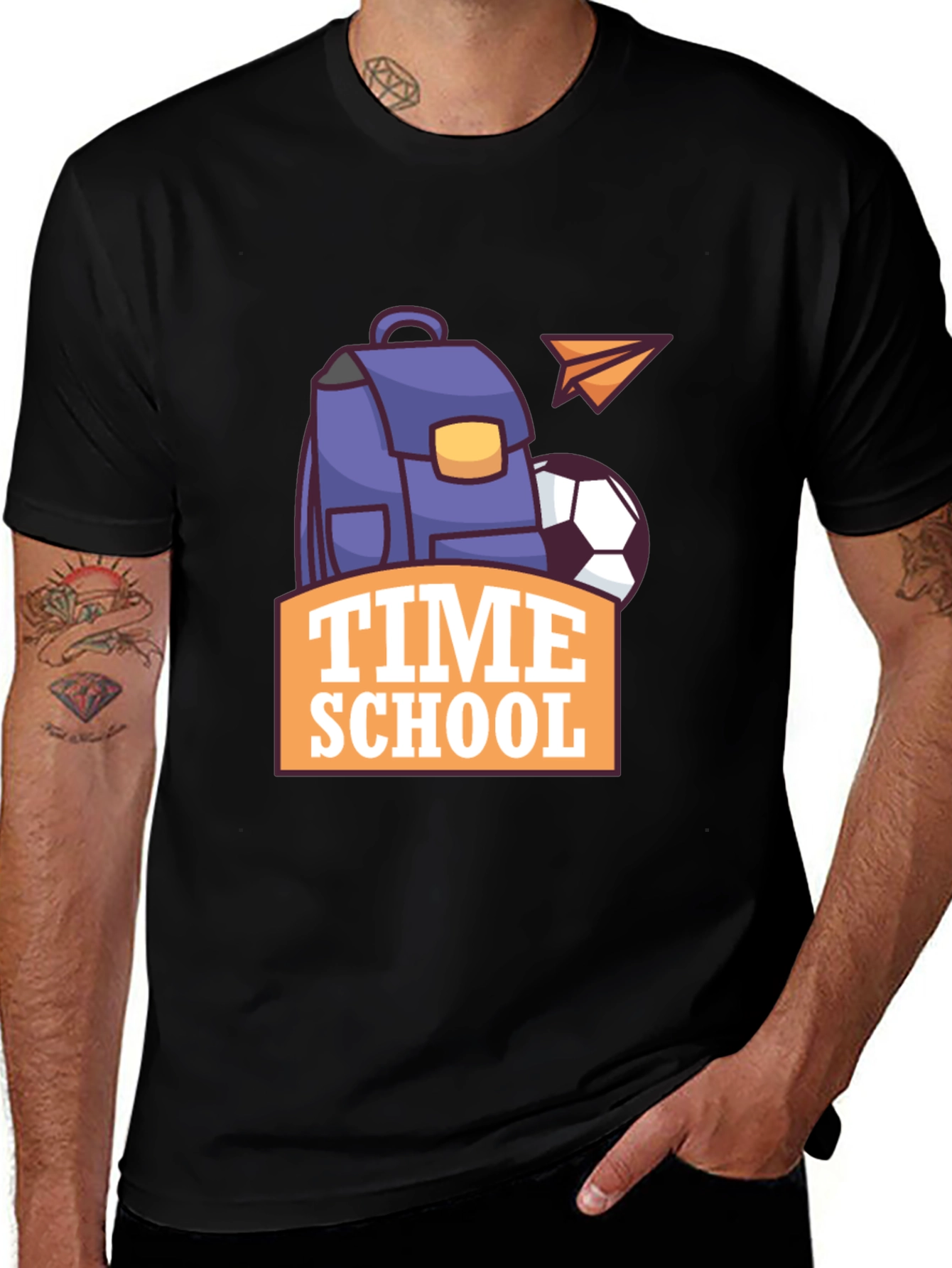 Variant 27 of Time School T-Shirt