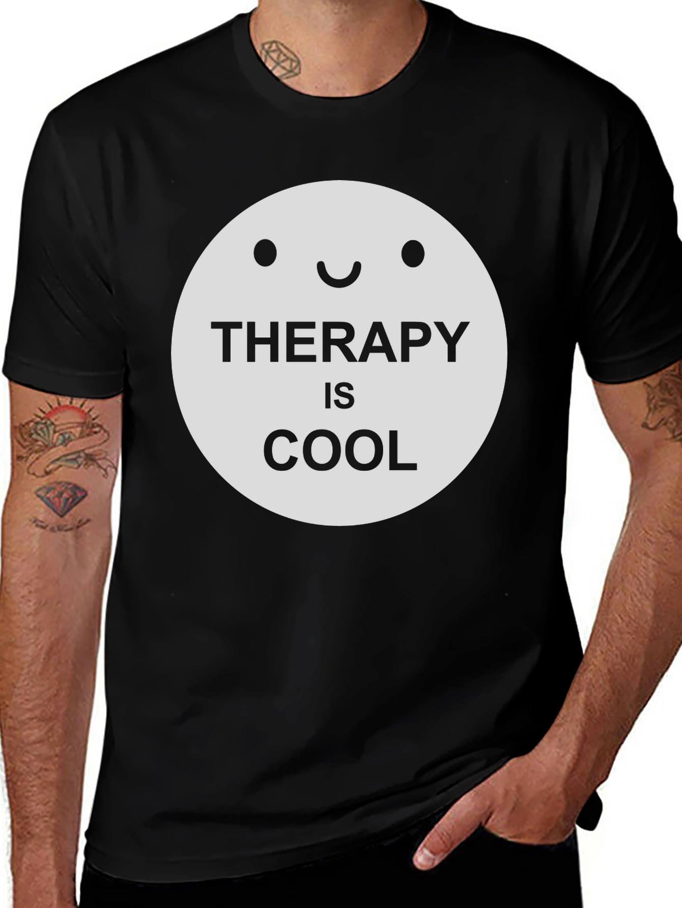 Therapy Is Cool T-Shirt - Comfort & Style