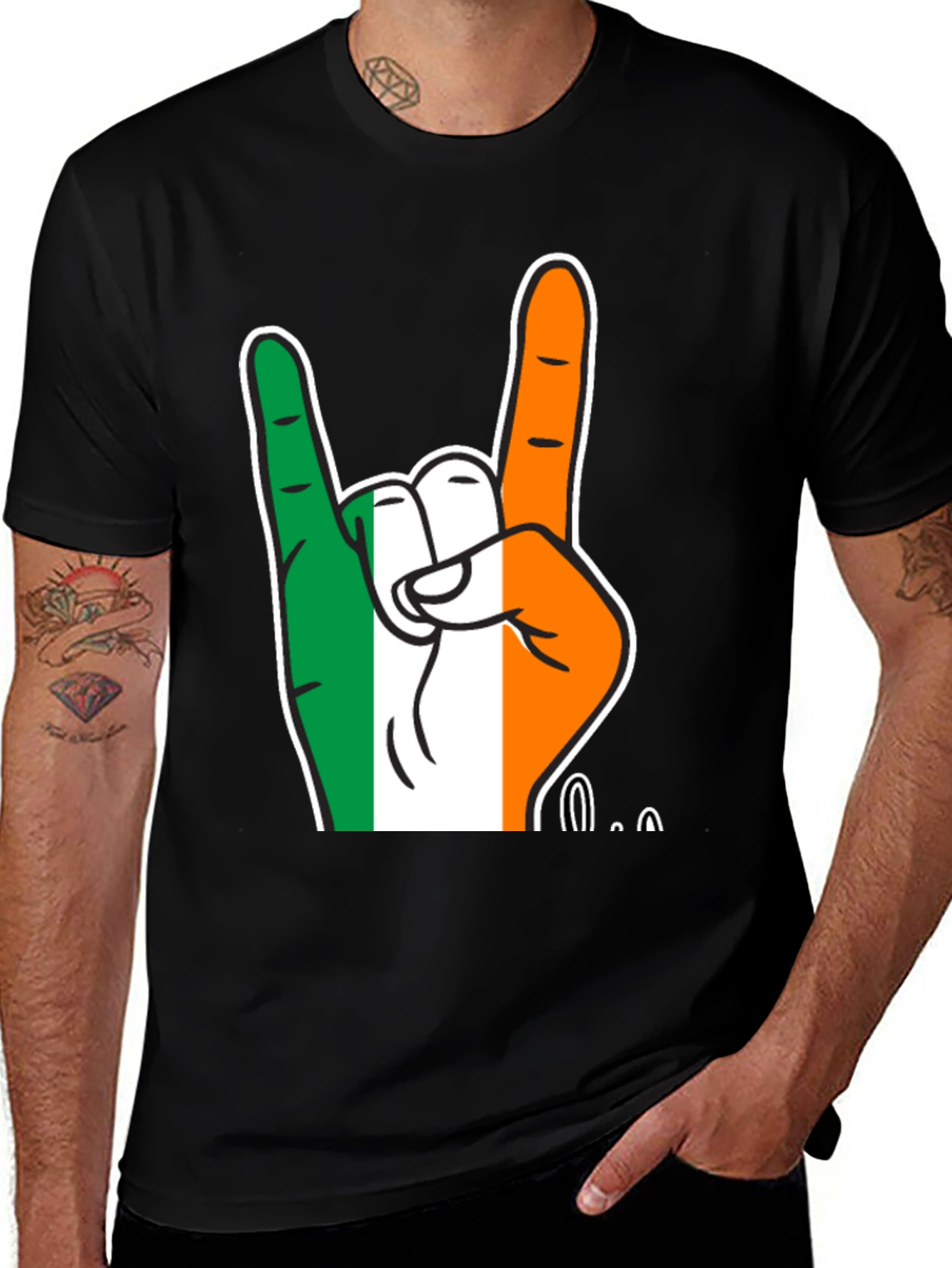 Irish Pride Hand Sign T-Shirt