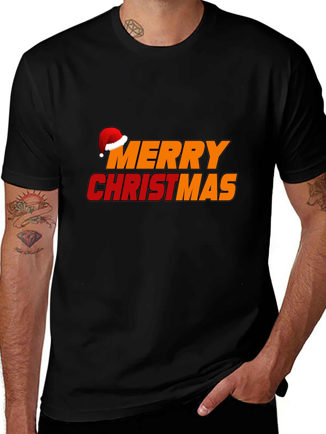 Merry Christmas Graphic T-Shirt - Holiday Style