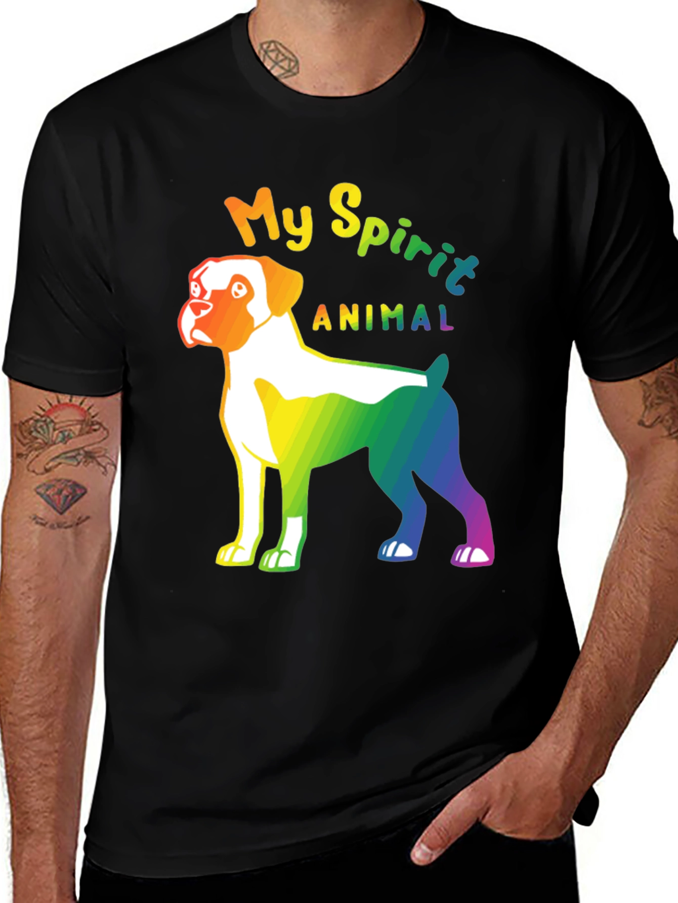 My Spirit Animal Boxer Dog T-Shirt