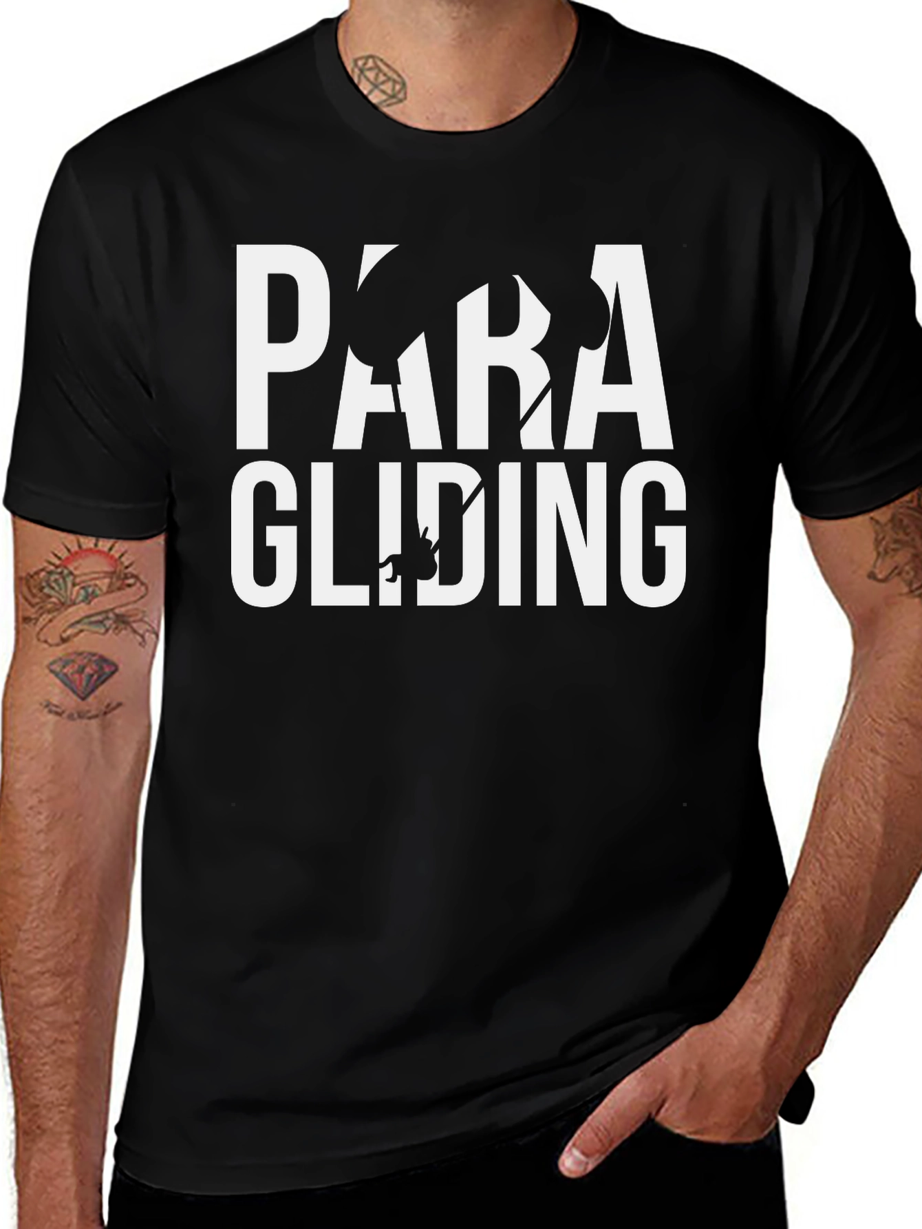 Variant 7 of Para Gliding Graphic T-Shirt