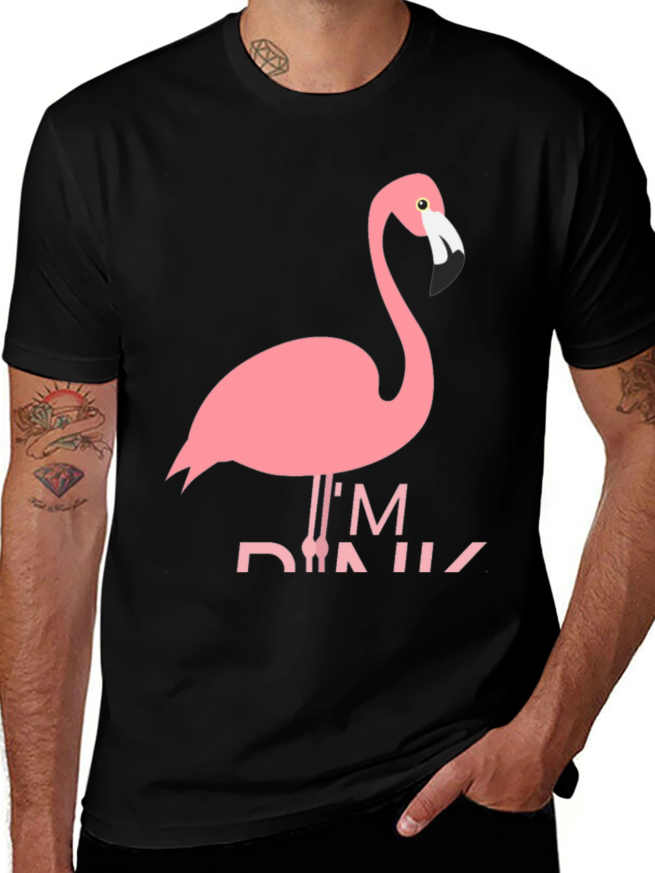 Variant 24 of I'm Pink Flamingo T-Shirt - Fun Summer Tee