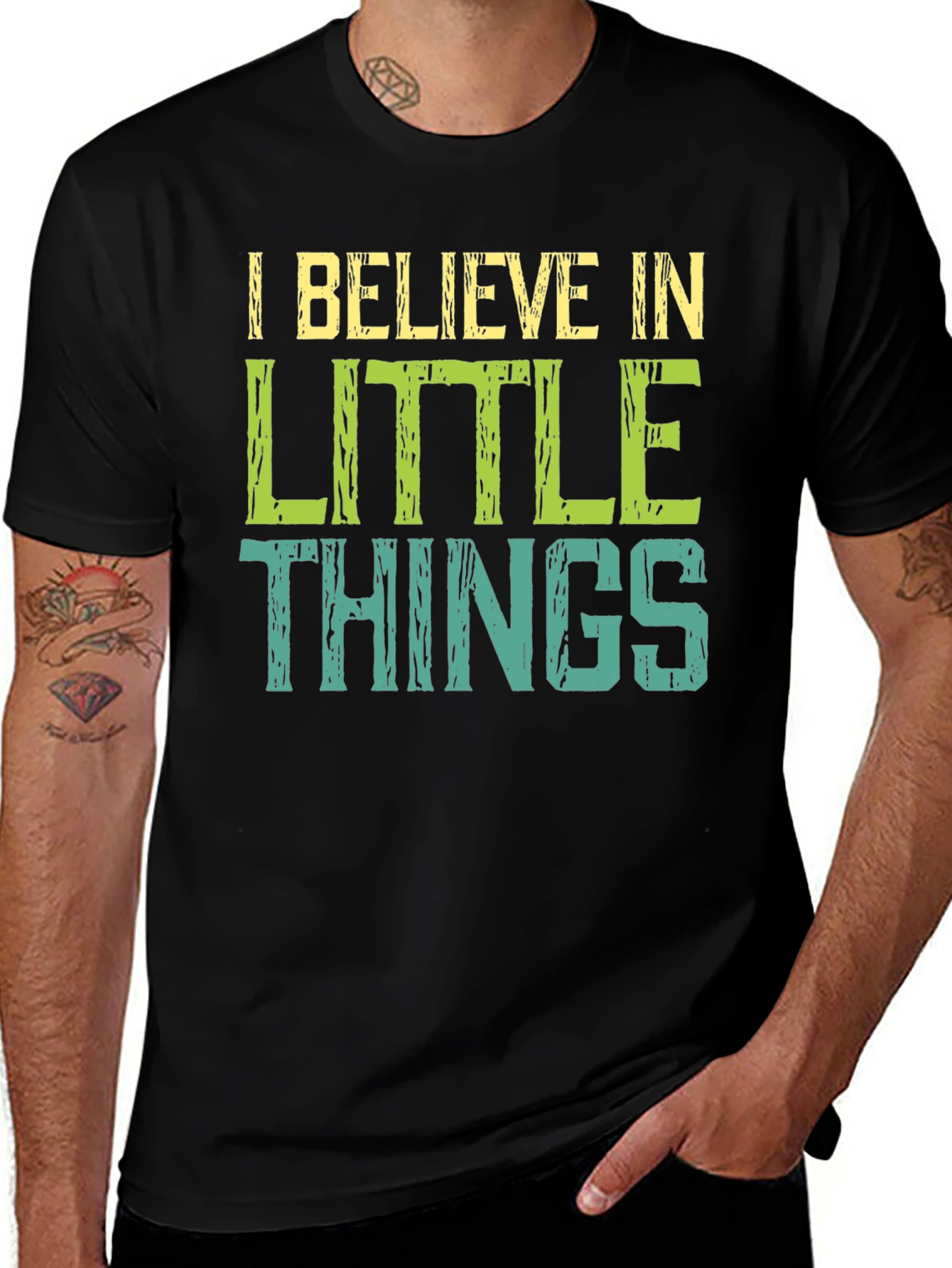 Variant 20 of I Believe In Little Things T-Shirt