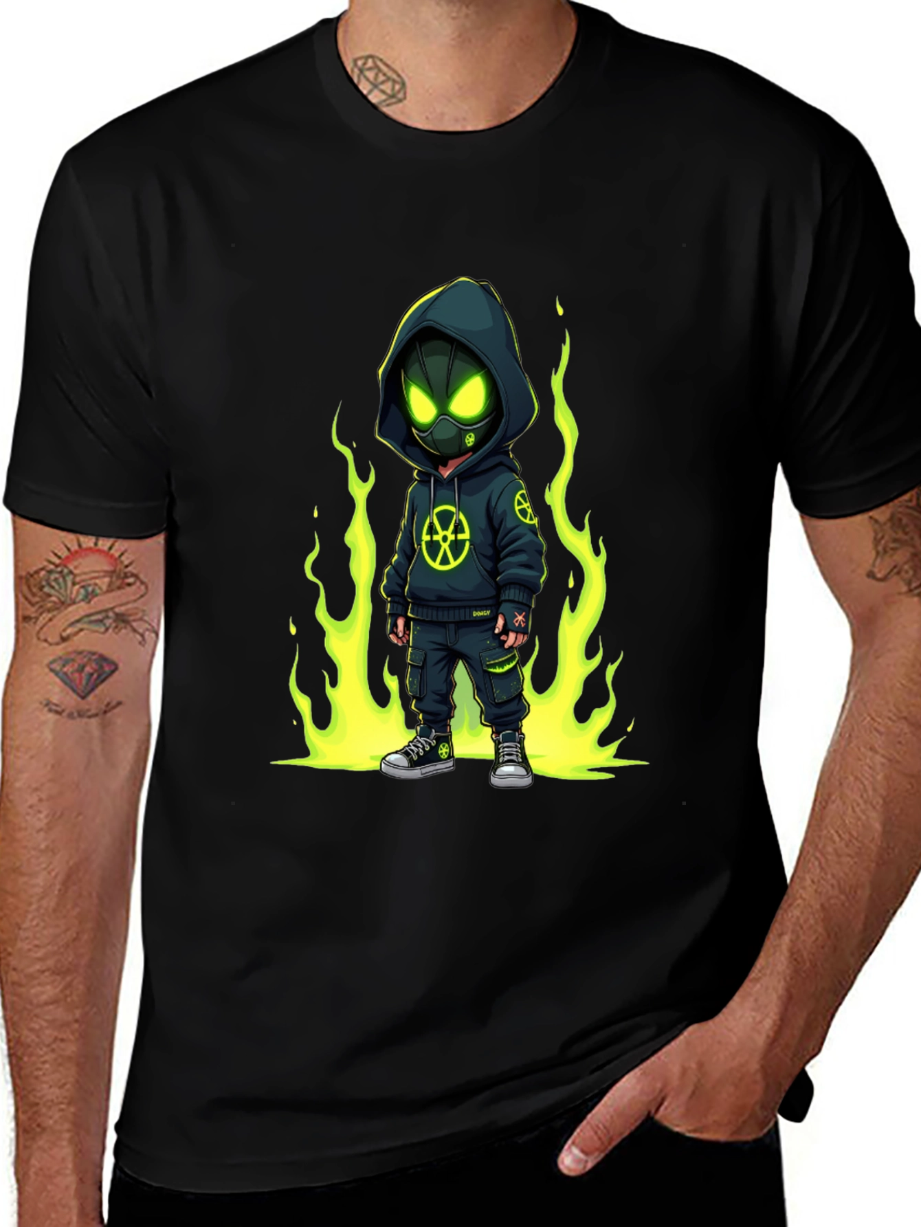 Radioactive Hoodie Graphic T-Shirt