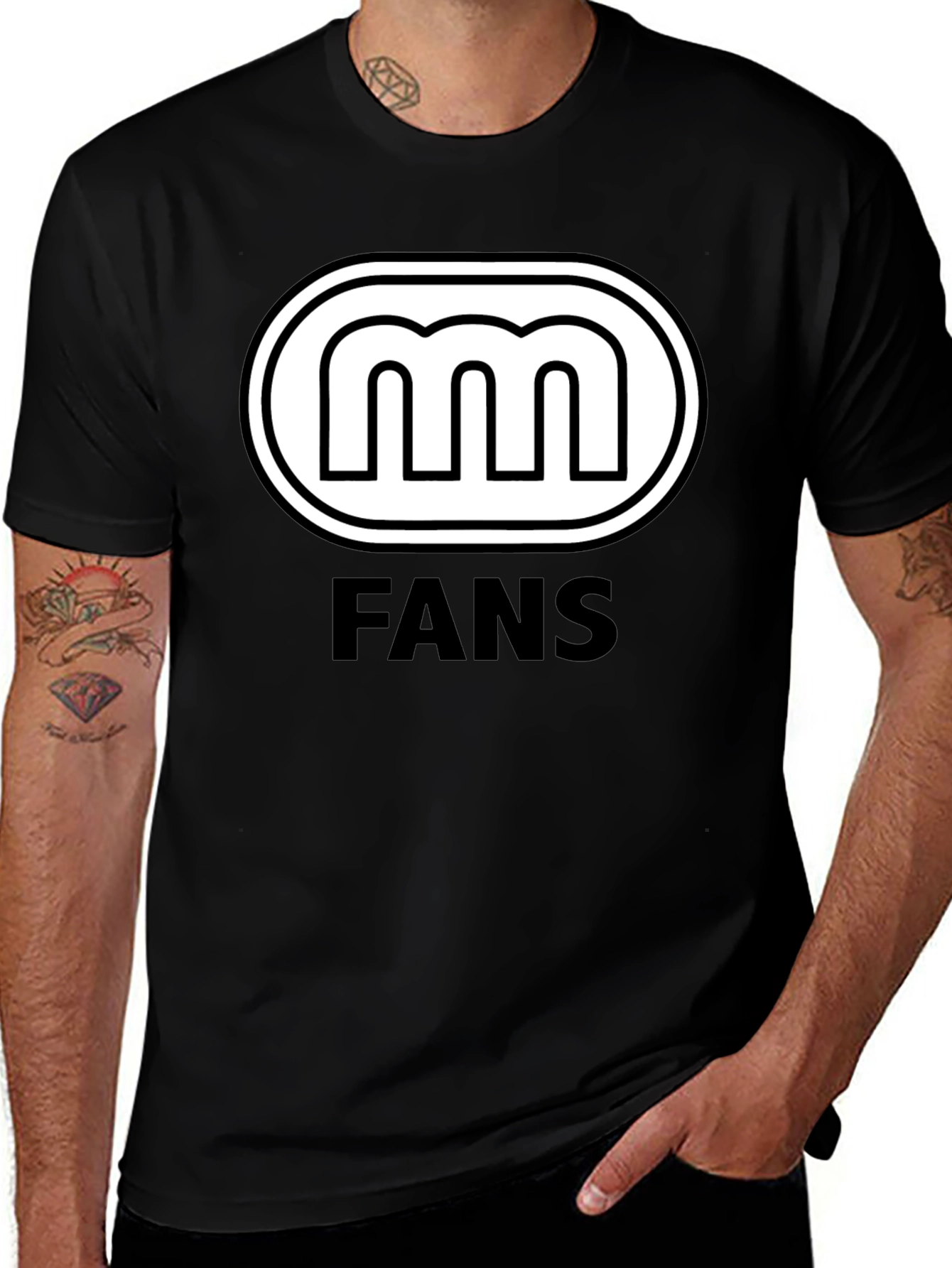 Monaco Fans Black T-Shirt