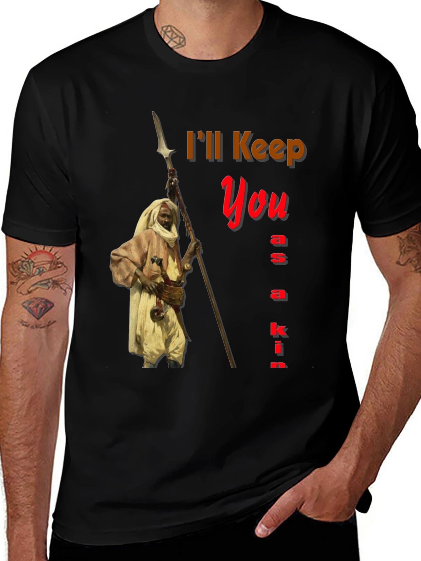 Variant 11 of I'll Keep You as a Kin Graphic Tee