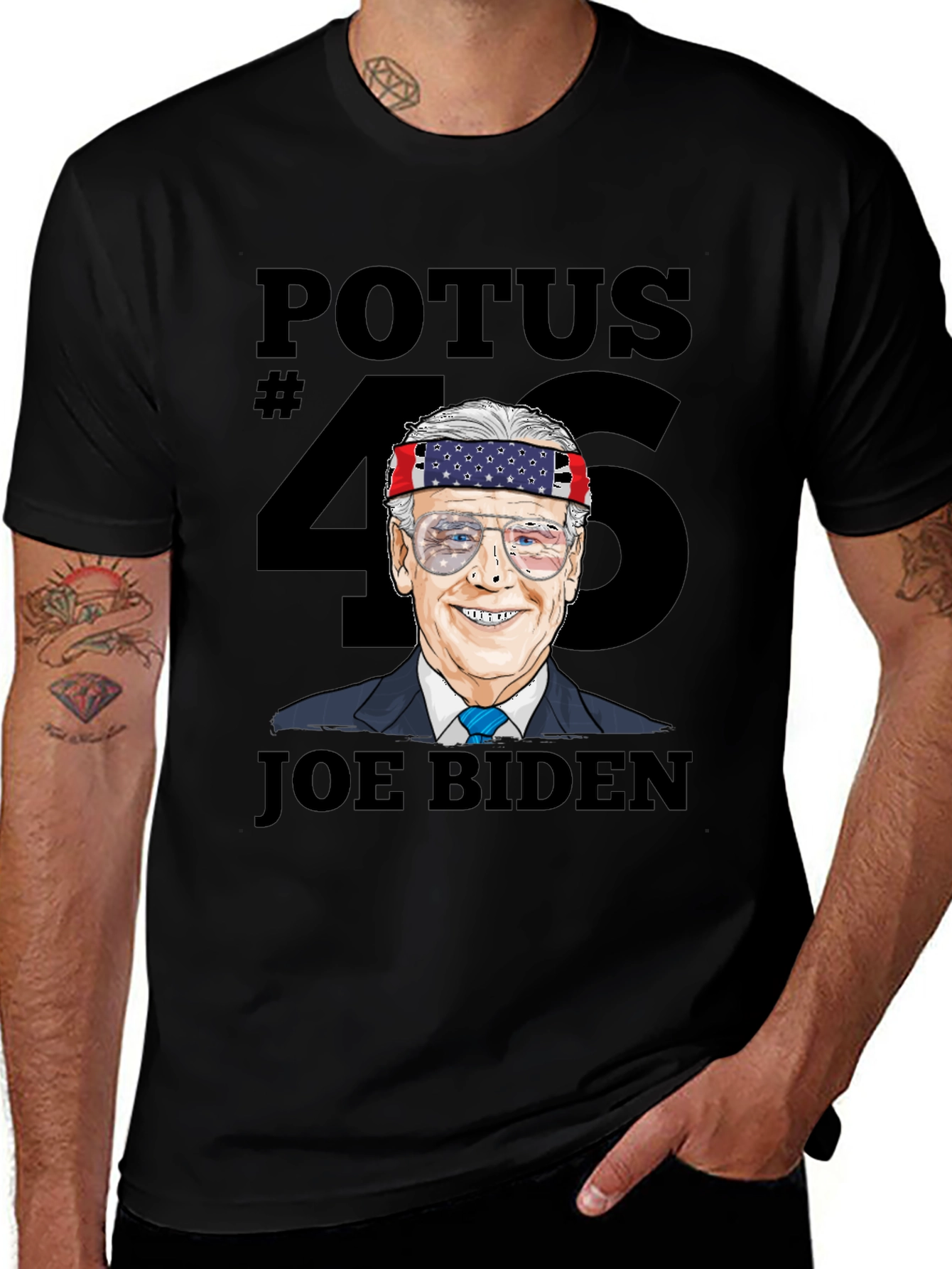 POTUS #46 Joe Biden Graphic T-Shirt