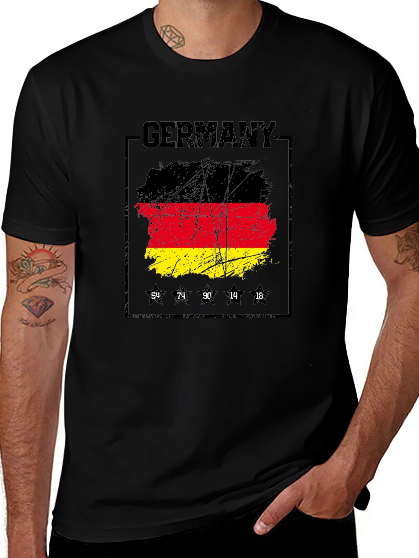 Germany Flag T-Shirt - Soccer Fan Tee