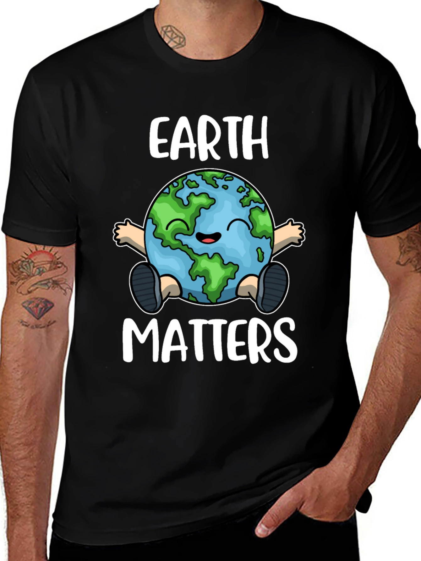 Earth Matters Graphic Tee - Environmental Awareness
