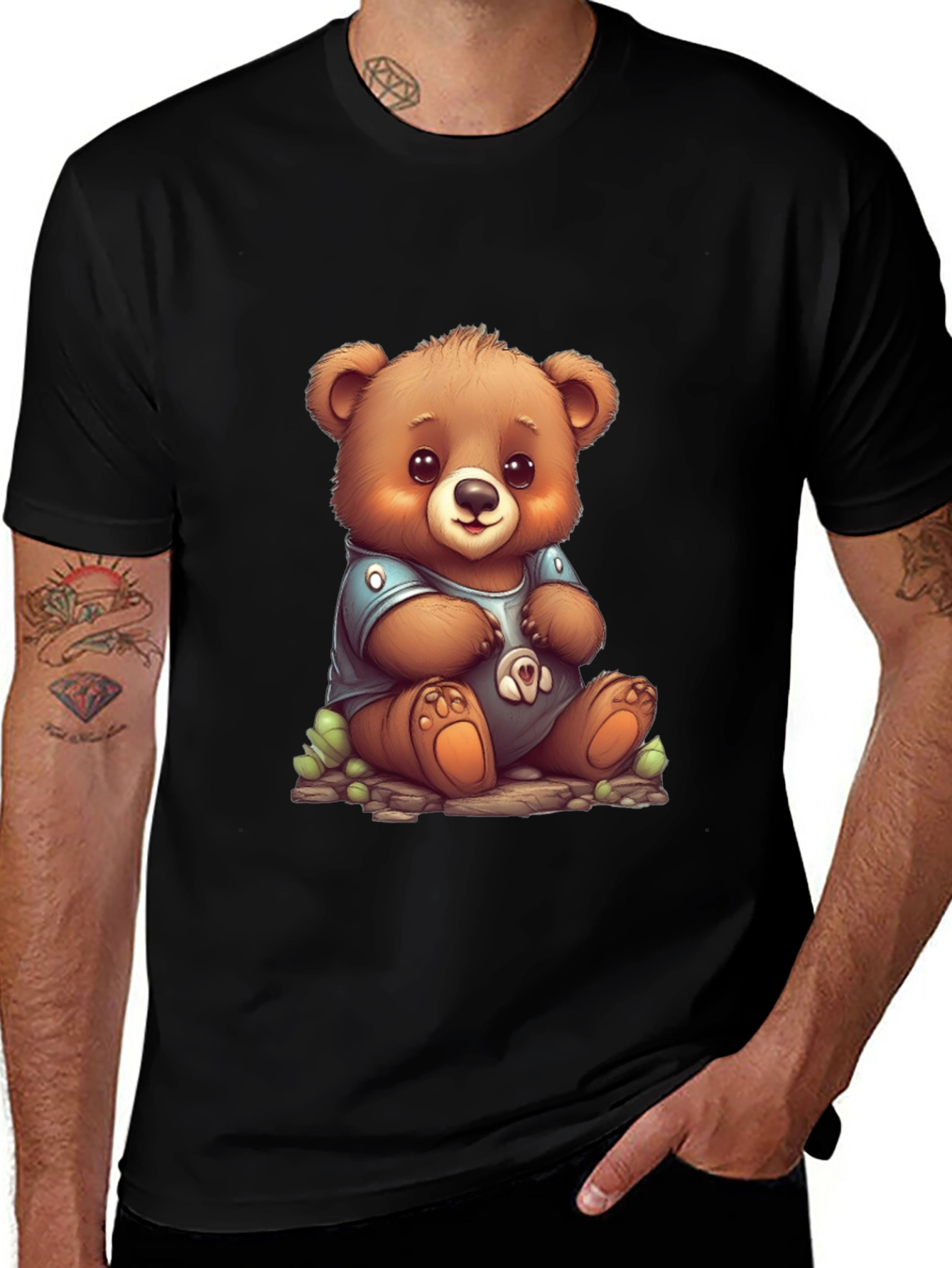 Variant 24 of Cute Teddy Bear Graphic Tee