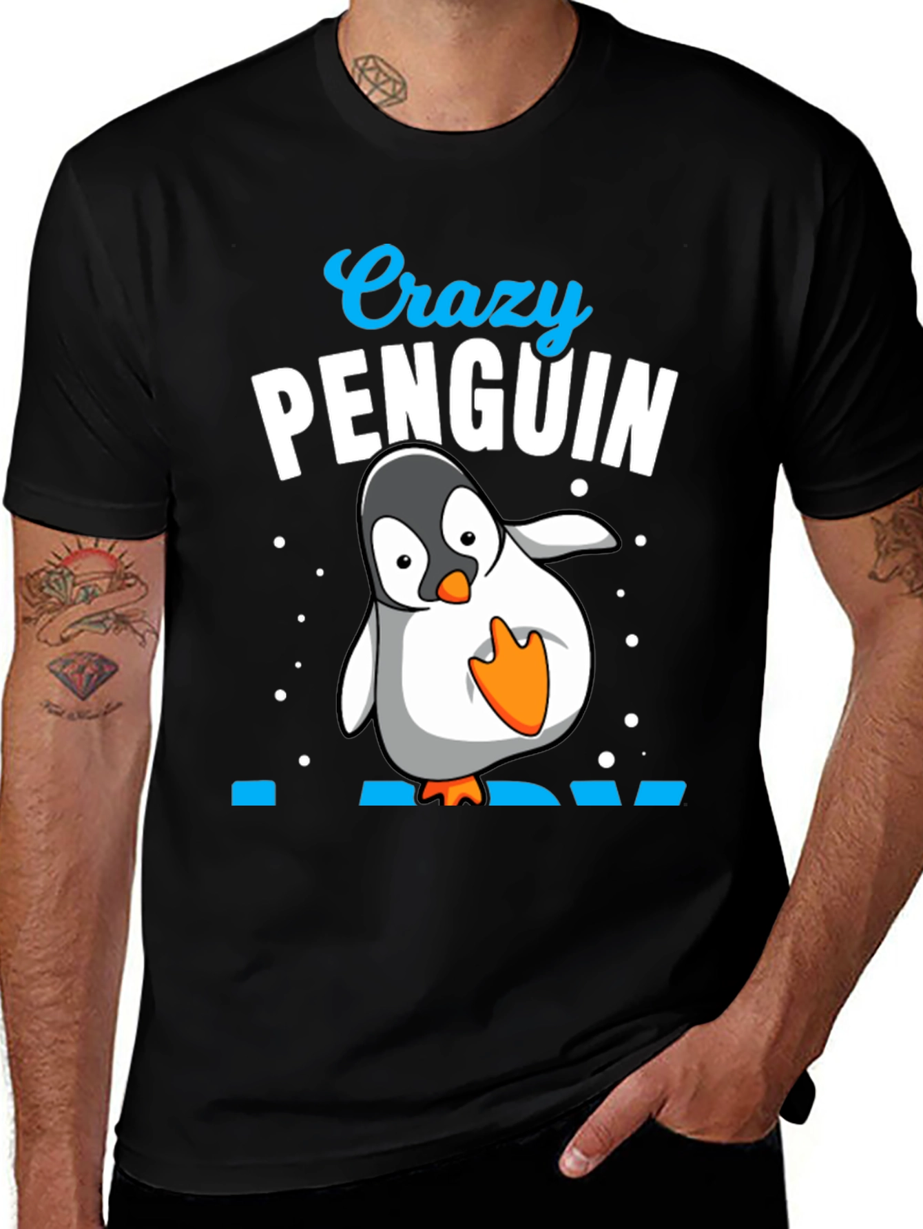 Variant 8 of Crazy Penguin T-Shirt