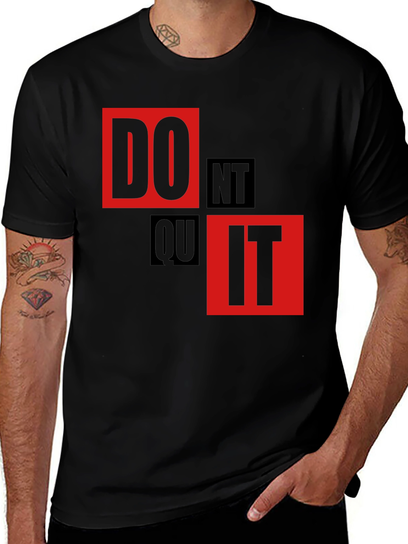 Variant 29 of Motivational 'Do It' Graphic T-Shirt