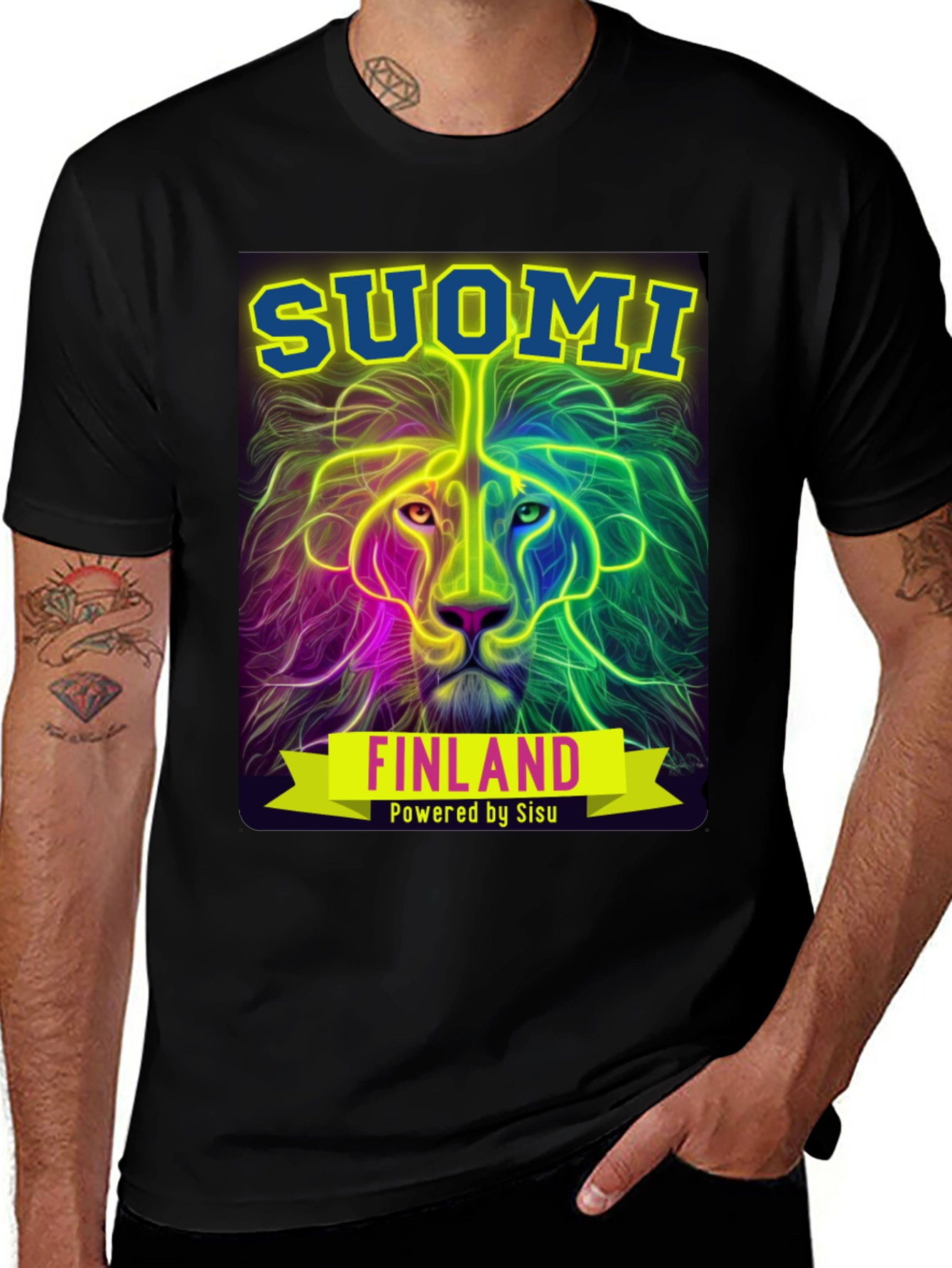 Finland Lion Graphic Tee