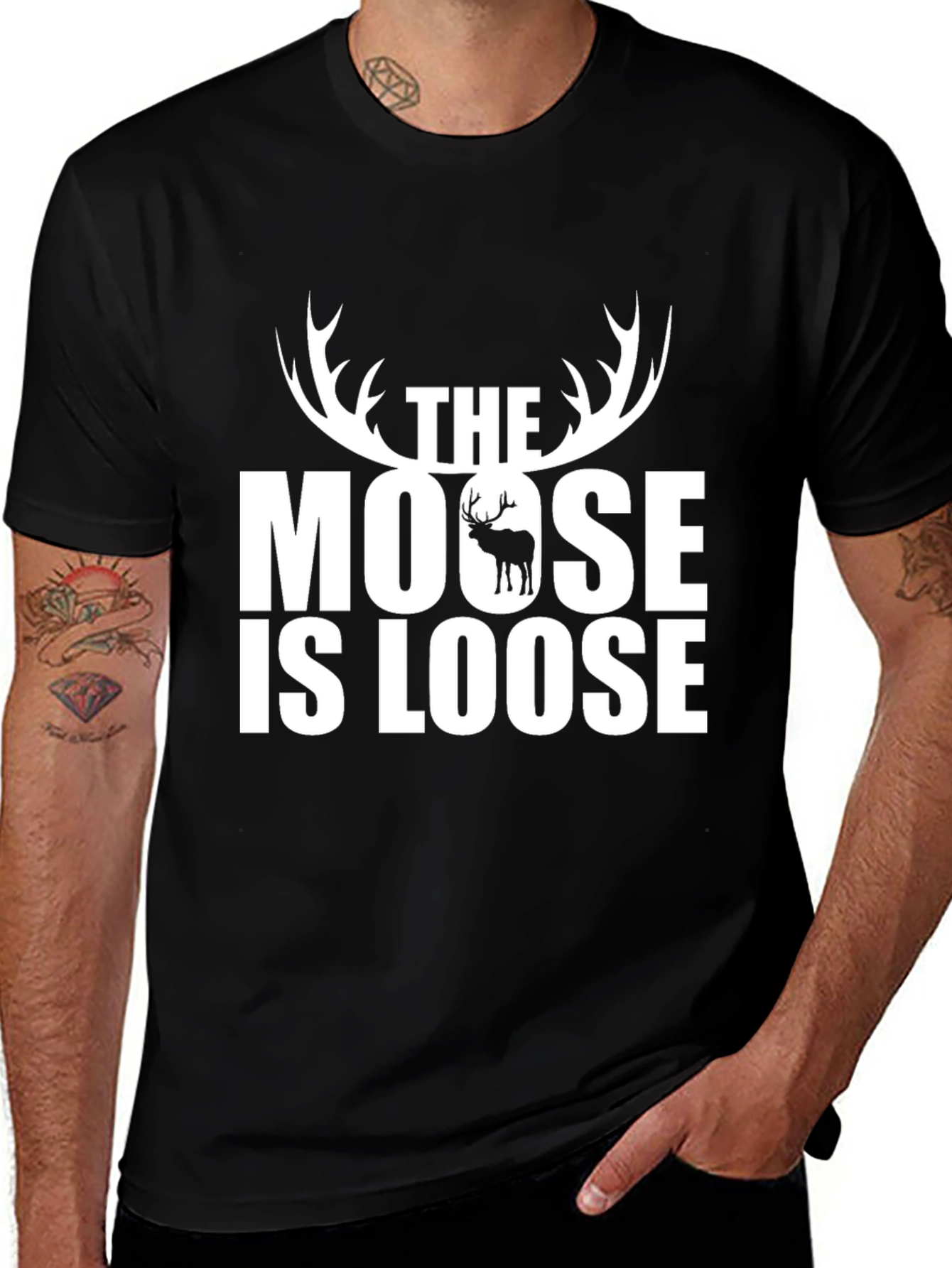 The Moose Is Loose Graphic Tee