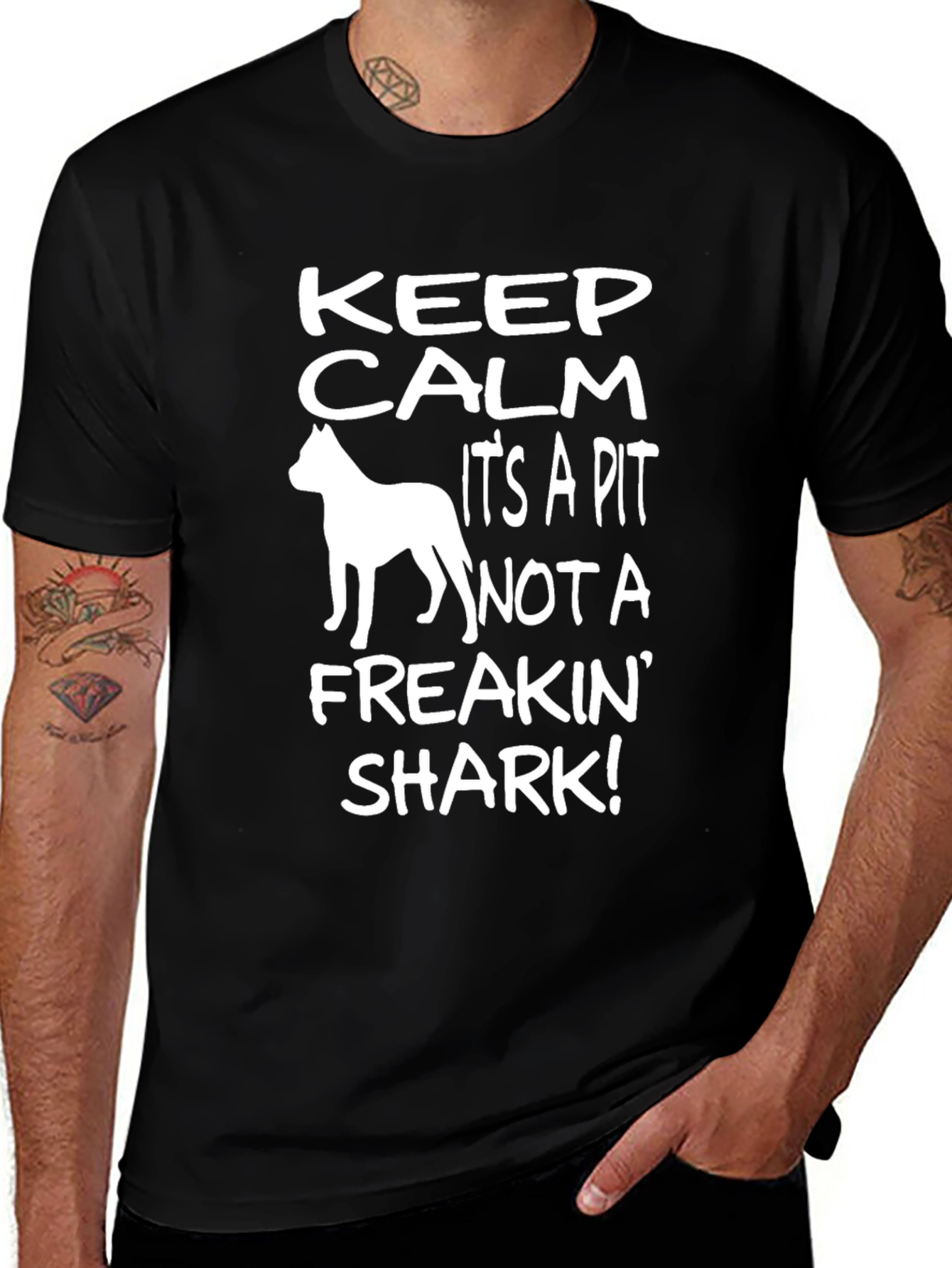 Variant 26 of Keep Calm It's A Pit Shirt