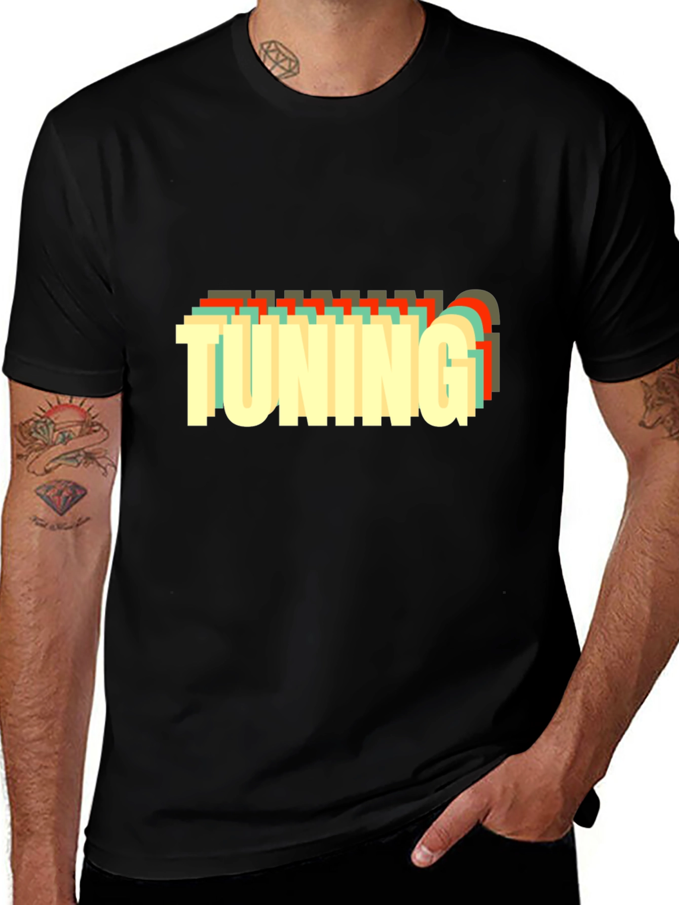 Variant 11 of Retro Tuning T-Shirt - Vintage Style