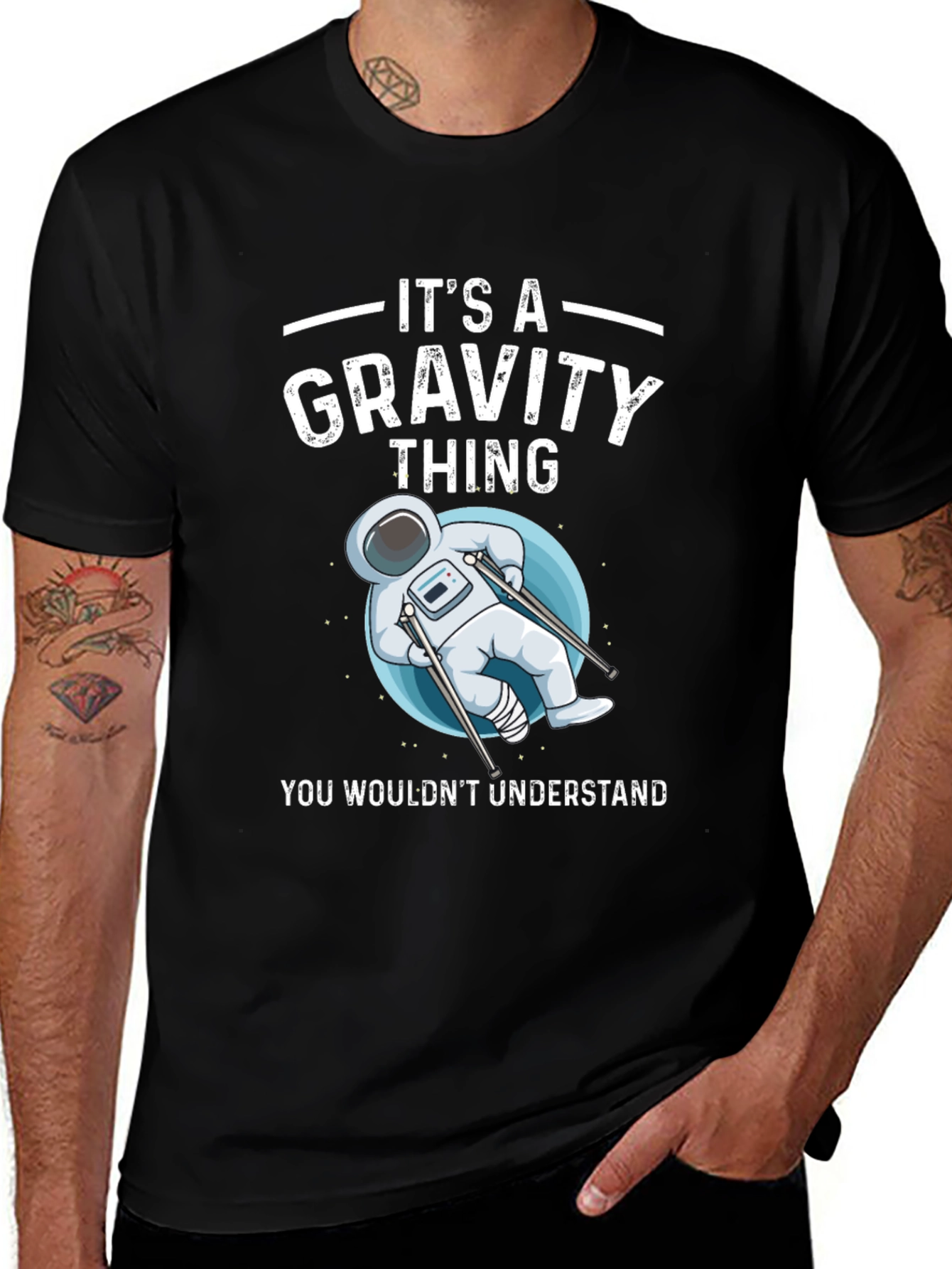 Variant 29 of Gravity Thing T-Shirt - Funny Space Humor Tee