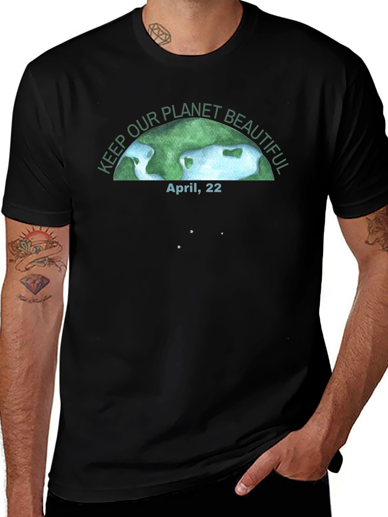 Earth Day T-Shirt - Keep Our Planet Beautiful
