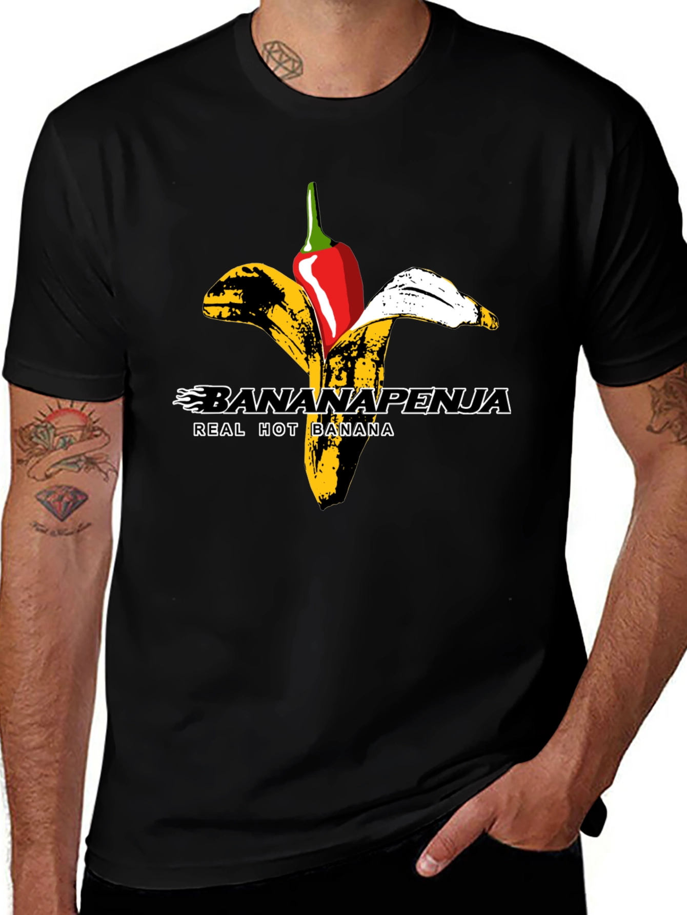 Variant 27 of Banana Penja Graphic Tee - Real Hot Banana Humor