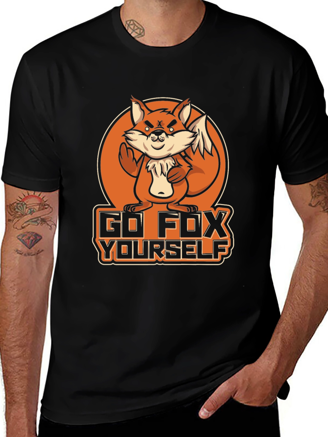Variant 30 of Go Fox Yourself Graphic Tee