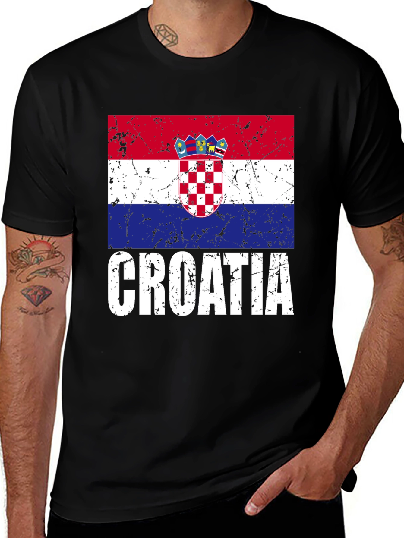 Croatia Flag T-Shirt - National Pride Tee