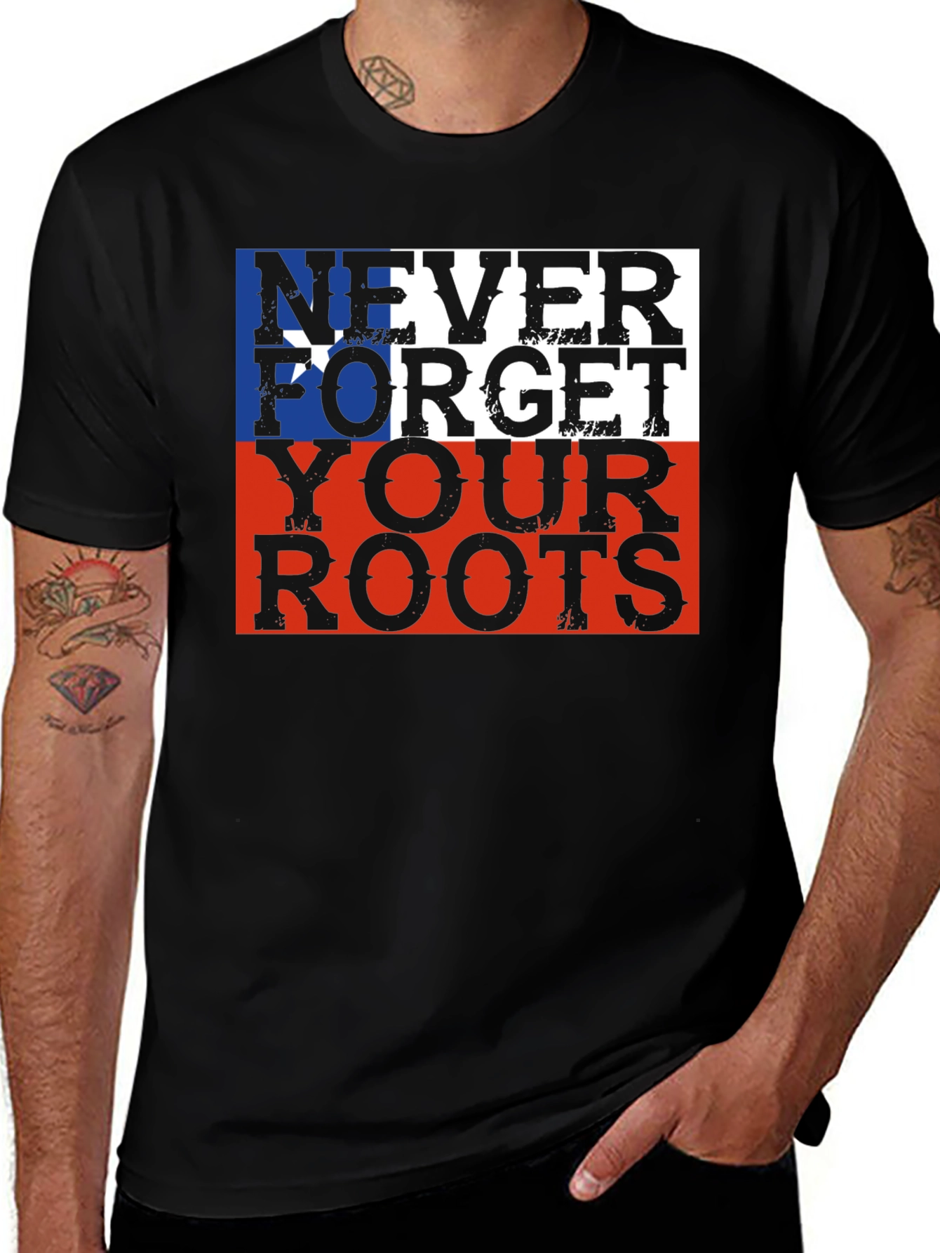 Variant 5 of Never Forget Your Roots Graphic T-Shirt